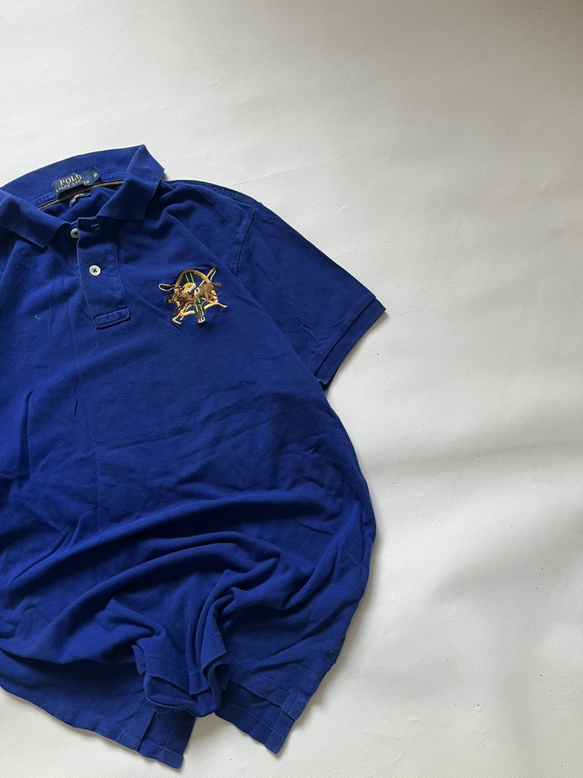 Polo Ralph Lauren Polo Ralph Lauren Striped Big Pony Polo Shirt Size US M / EU 48-50 / 2 - 2 Thumbnail
