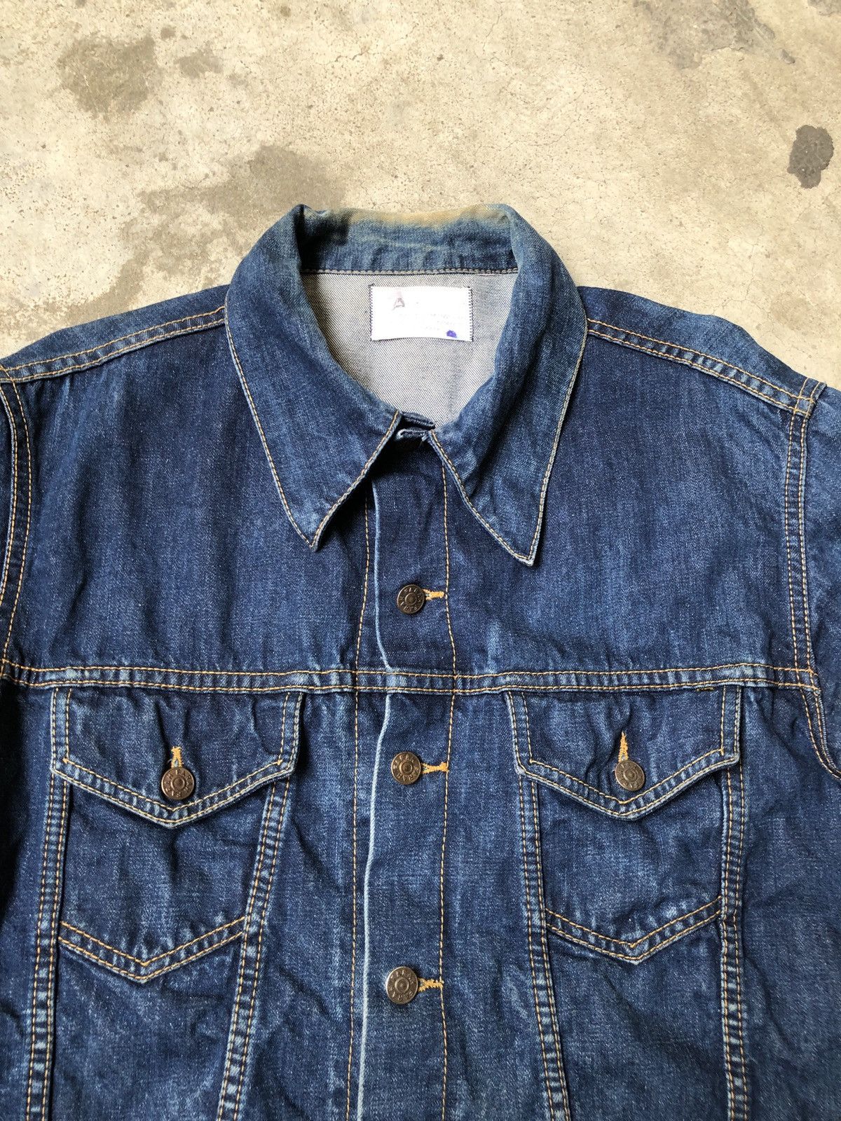 Cowboy Equipment × Farah × Vintage VINTAGE 70s FARAH DENIM JACKET HIPPIE MODS Size US L / EU 52-54 / 3 - 4 Thumbnail