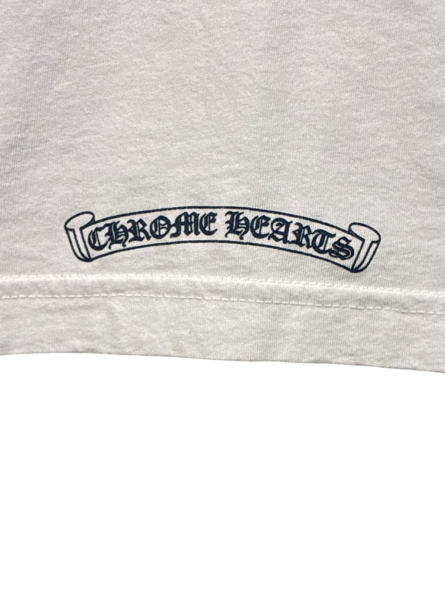 Chrome Hearts Chrome Hearts Neck Letters Logo T-Shirt Size US XL / EU 56 / 4 - 6 Thumbnail