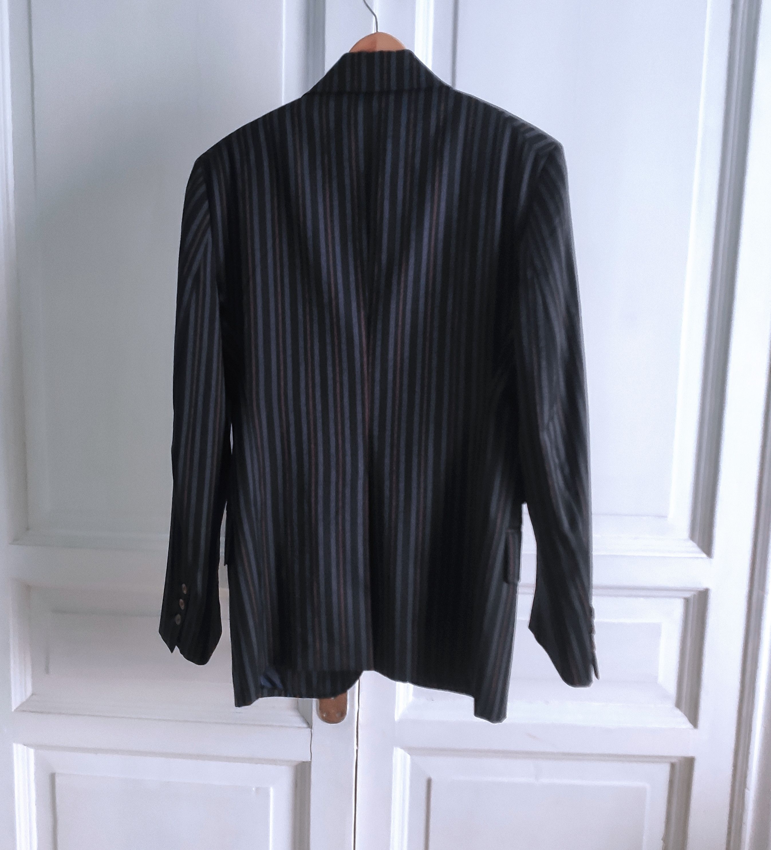Vivienne Westwood Striped suit.Like Dries van Noten or Jean Paul Gaultier Size 40R - 7 Thumbnail