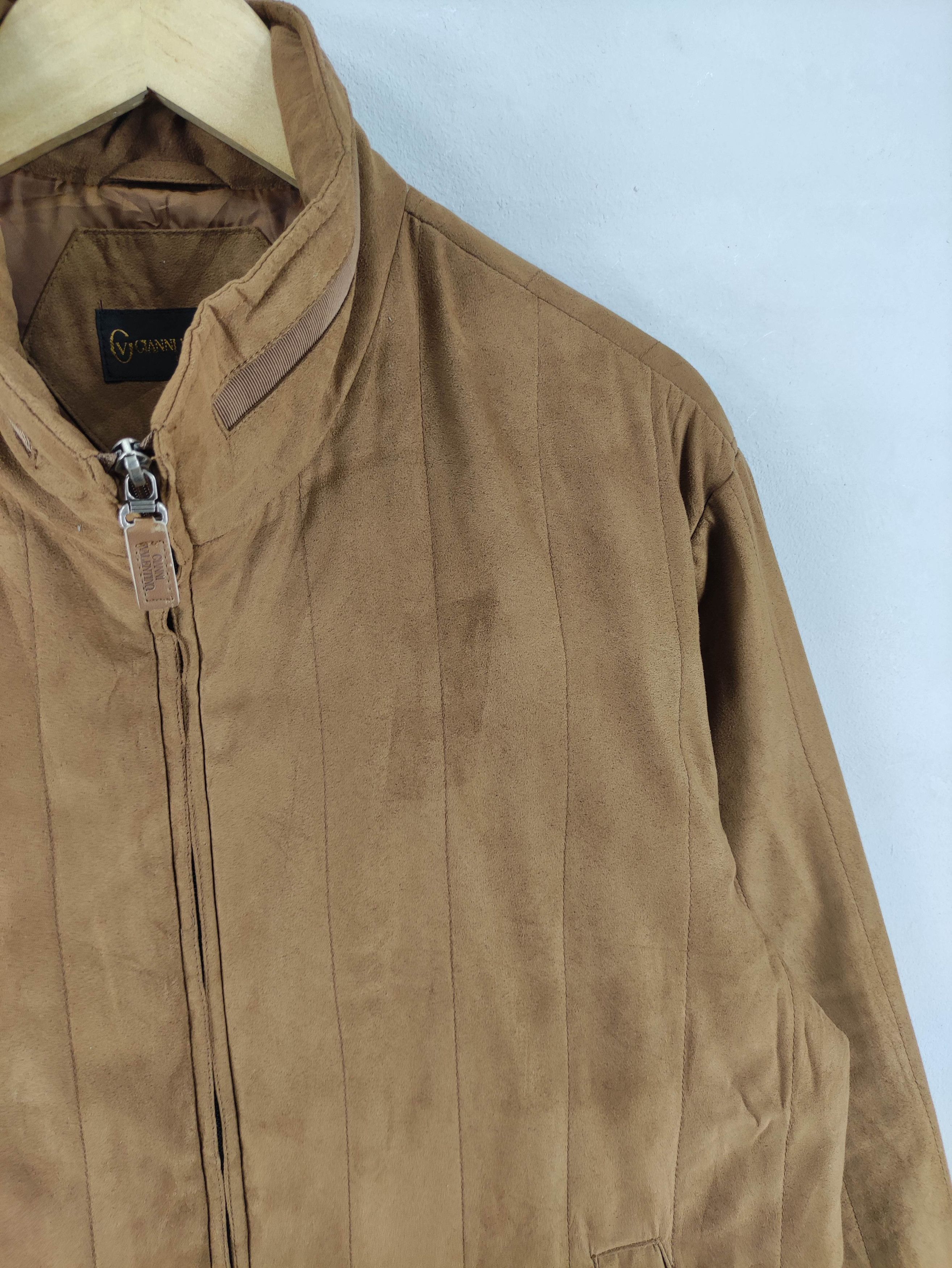 Gianni Valentino Vintage Gianni Valentino Casual Jacket Zipper Brown Size US L / EU 52-54 / 3 - 2 Thumbnail