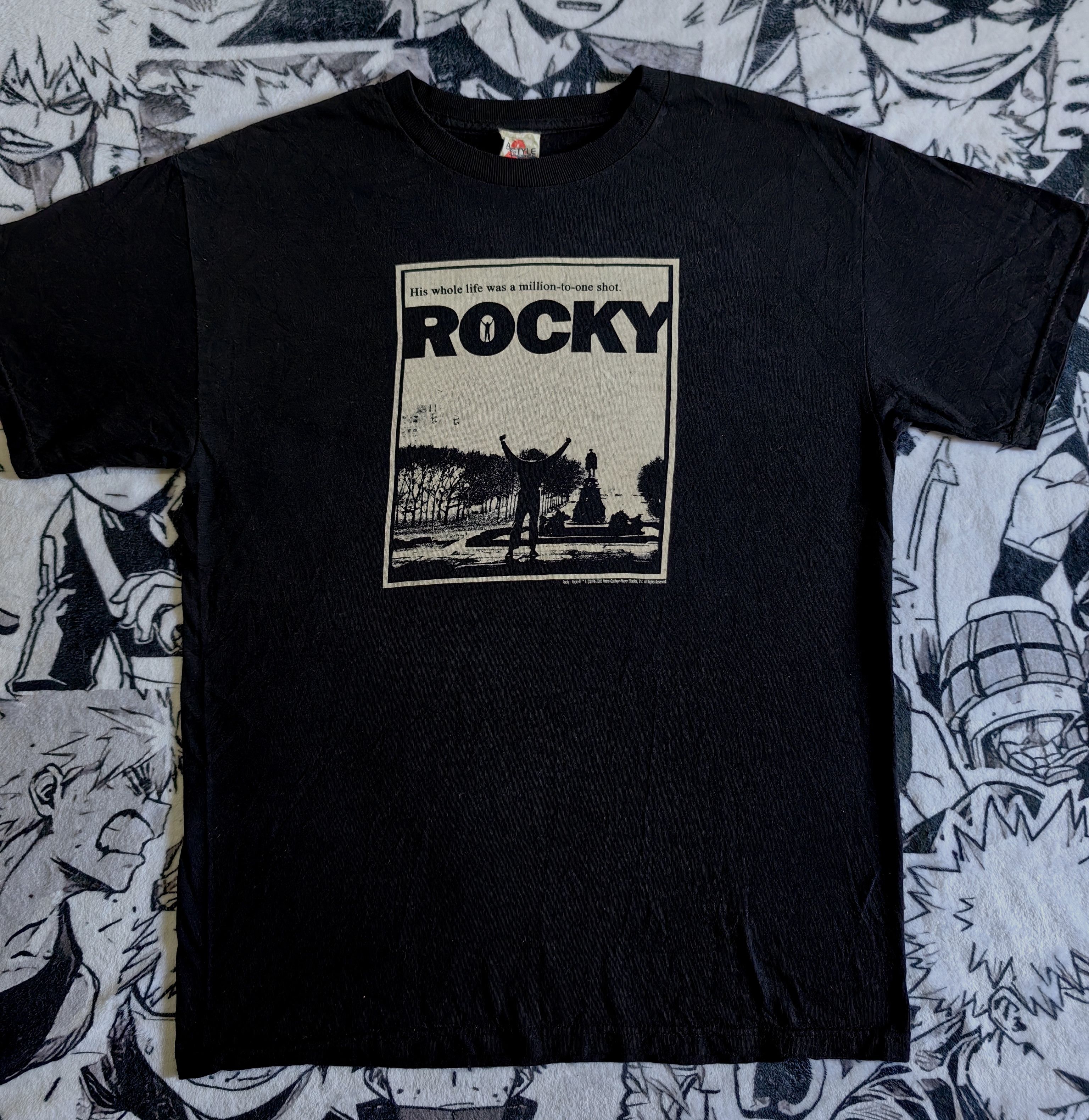 Alstyle Y2K Rocky-Rocky lll 1976-2005 Life was a Million to One Shot Size US M / EU 48-50 / 2 - 2 Thumbnail