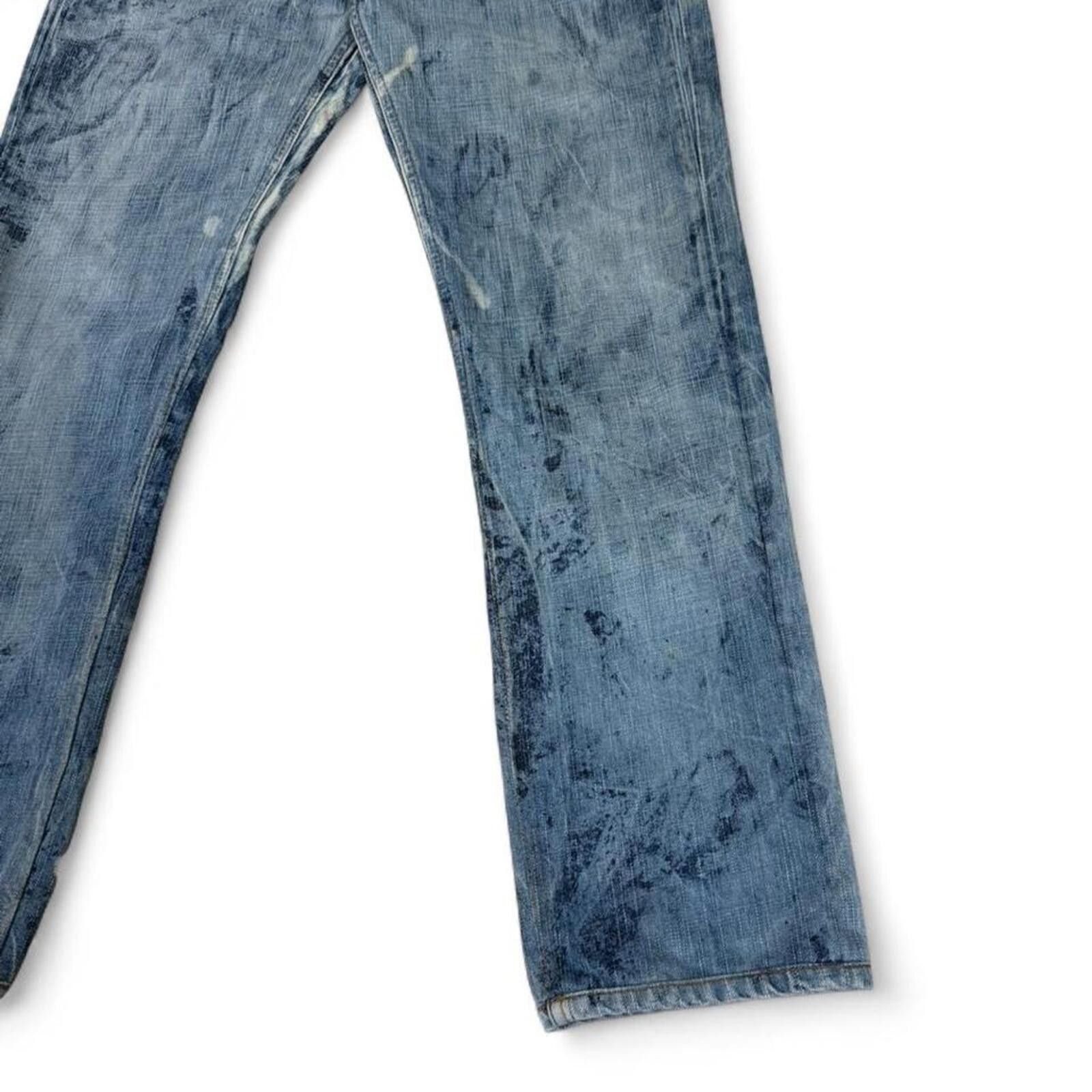 Diesel Diesel Viker vintage style stud detailing denim jeans Size 32" / US 10 / IT 46 - 8 Thumbnail