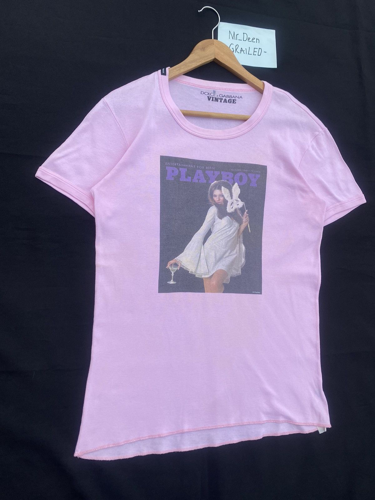 Dolce & Gabbana Rare Dolce & Gabbana Playboy Tshirt Size US S / EU 44-46 / 1 - 2 Thumbnail