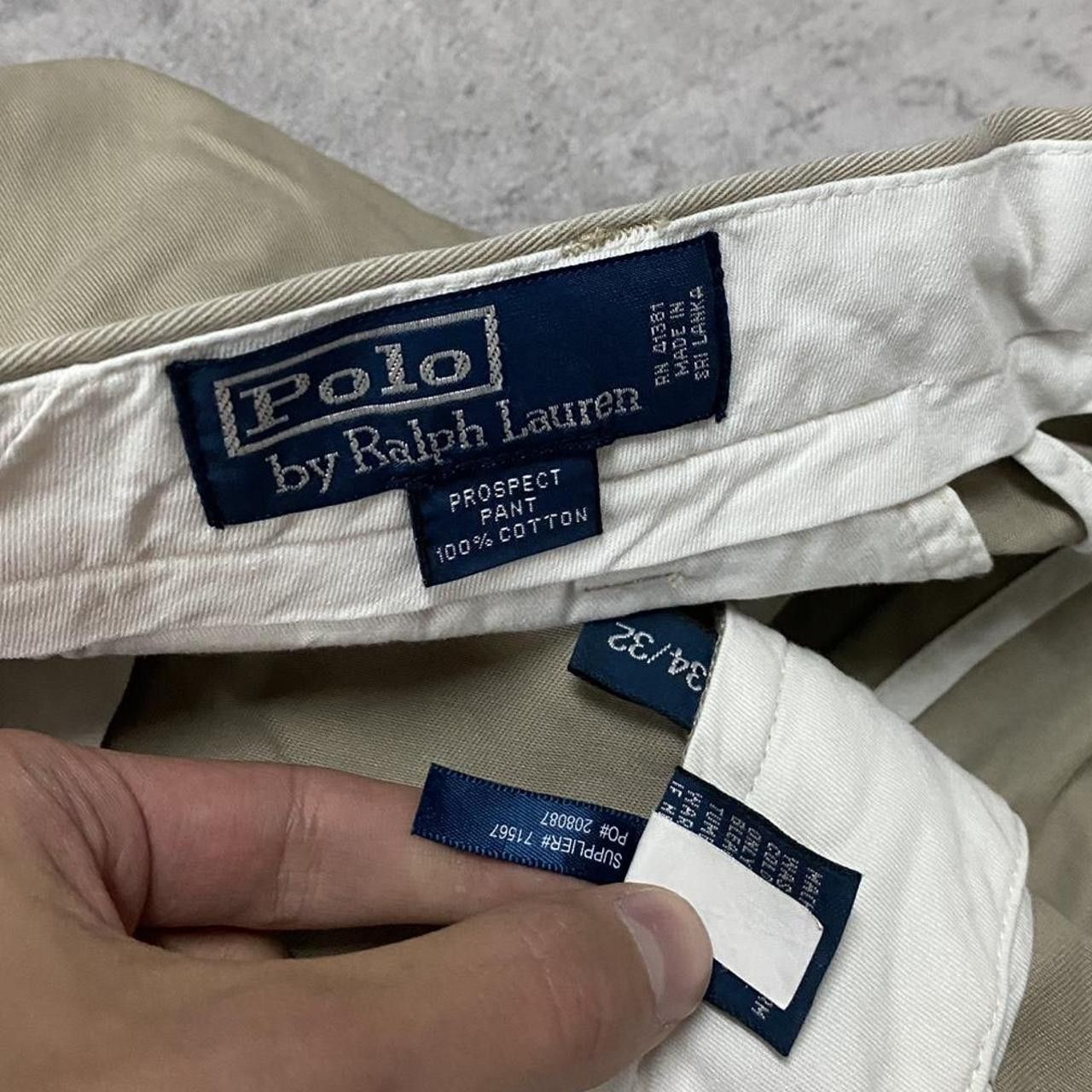 Polo Ralph Lauren Polo Ralph Lauren Baggy Cream Vintage y2k 90s skate Size US 34 / EU 50 - 5 Thumbnail