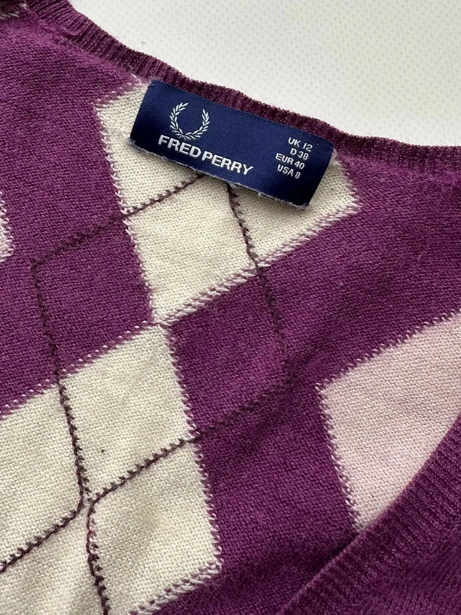 Fred Perry Fred Perry Vintage Sweater (22) Size S / US 4 / IT 40 - 5 Thumbnail