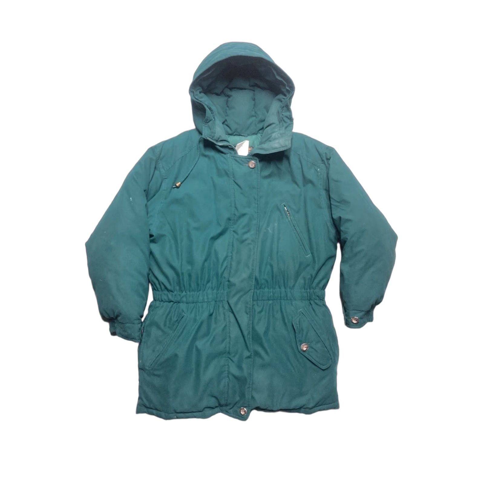Eddie Bauer VINTAGE Eddie Bauer parka Jacket Women's Medium Goose Down Polar Premium Green Size M / US 6-8 / IT 42-44 - 1 Thumbnail