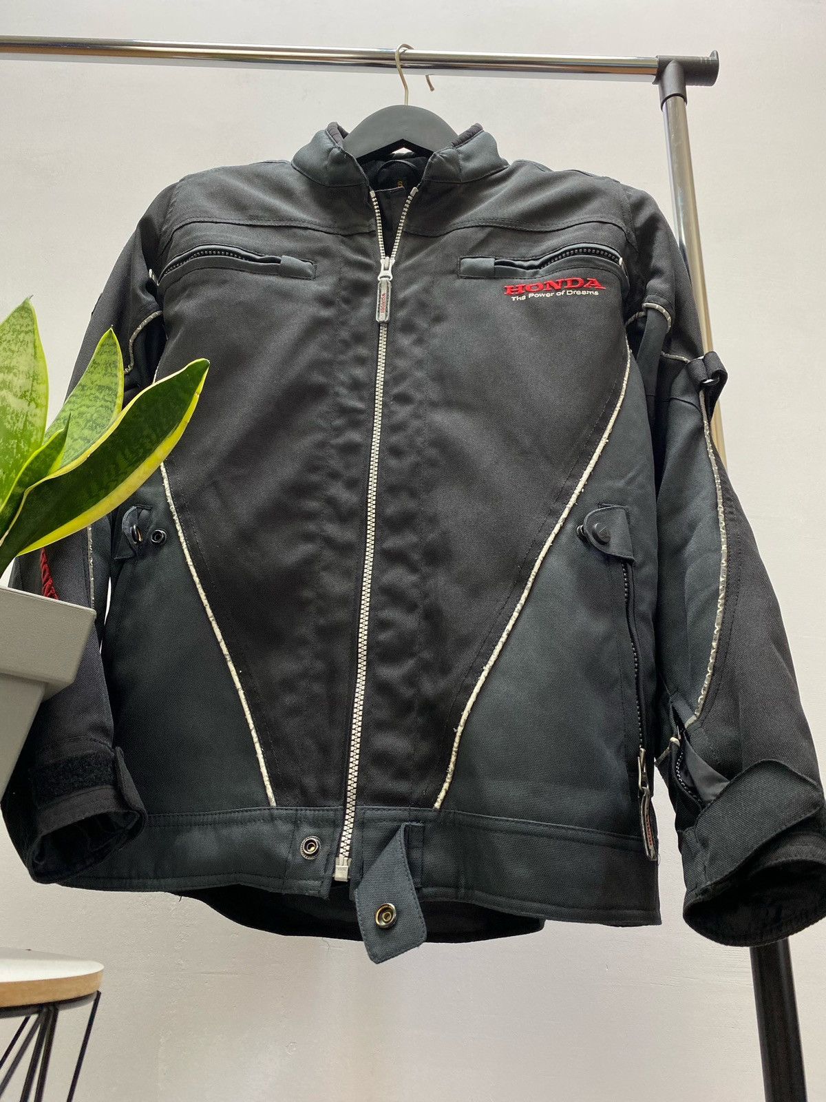 Honda HONDA RACING MOTO JACKET Y2K BOMBER NASCAR MARLBORO STYLE Size US S / EU 44-46 / 1 - 7 Thumbnail