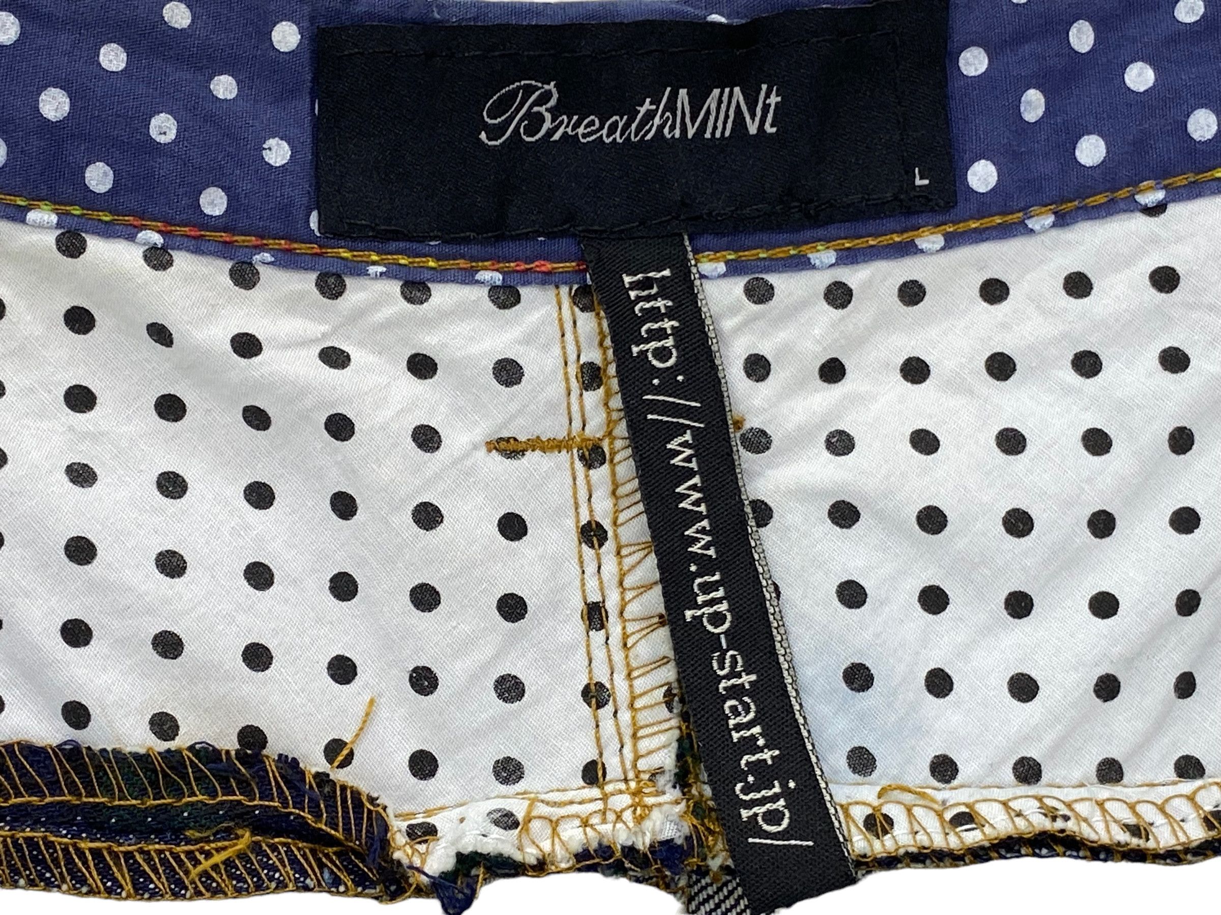 Japanese Brand Breathmint Jeans Double Waist Jeans Japanese Jeans Size US 31 - 8 Thumbnail