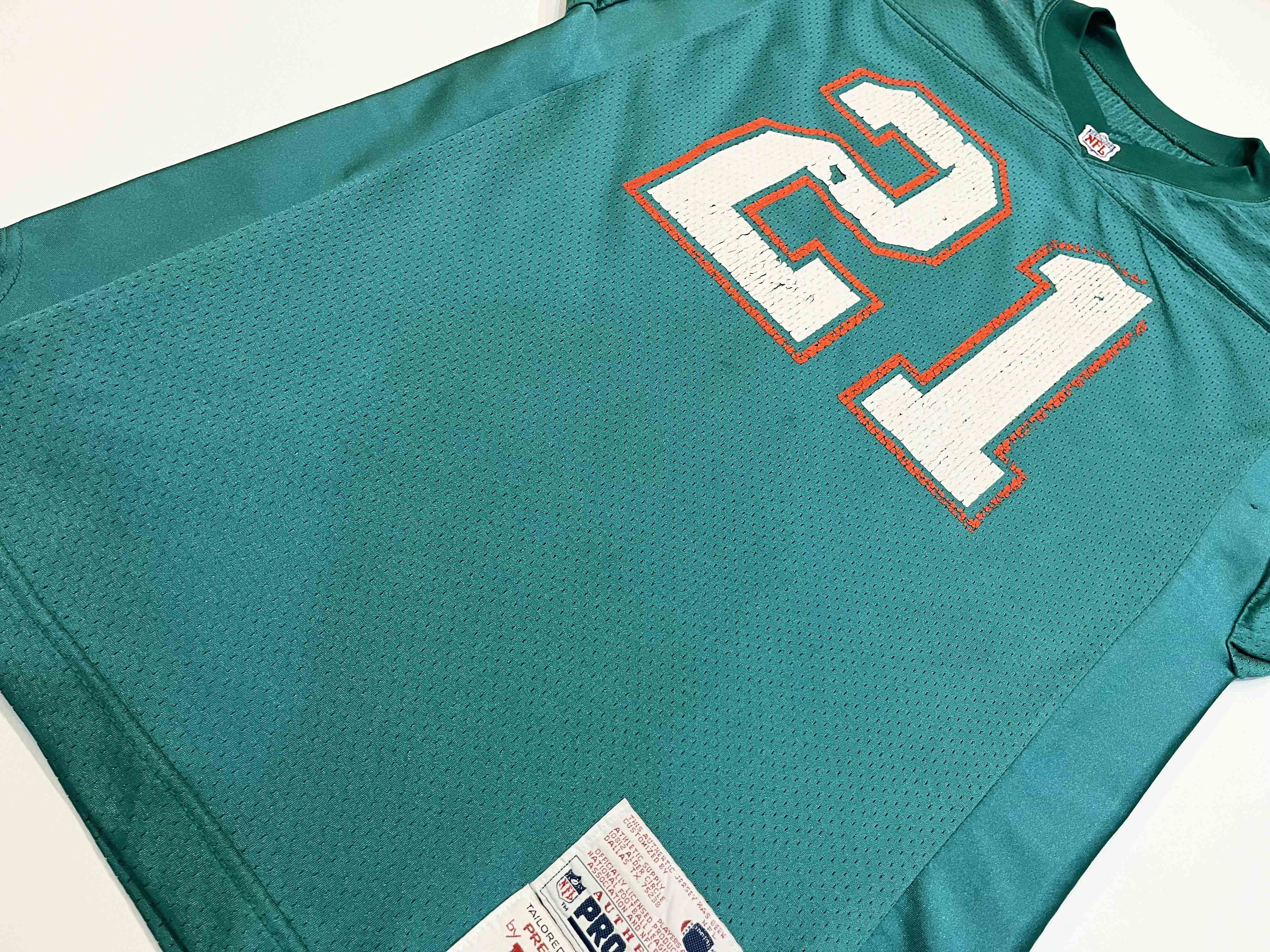 Wilson Vintage Wilson Pro Line NFL Miami Dolphins HIGGS #21 Jersey Size US M / EU 48-50 / 2 - 8 Thumbnail