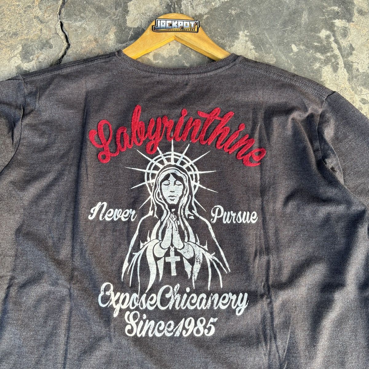Japanese Brand Longsleeve back hit wacko maria Size US XL / EU 56 / 4 - 2 Thumbnail
