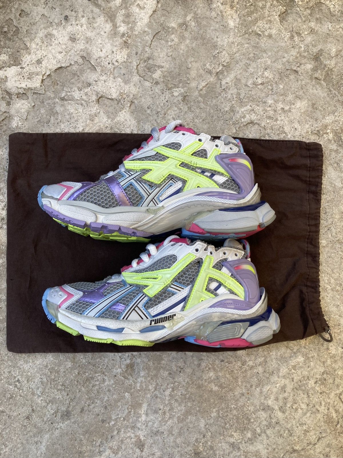 Balenciaga Balenciaga Runner Multicolor Size US 5 / IT 35 - 2 Thumbnail