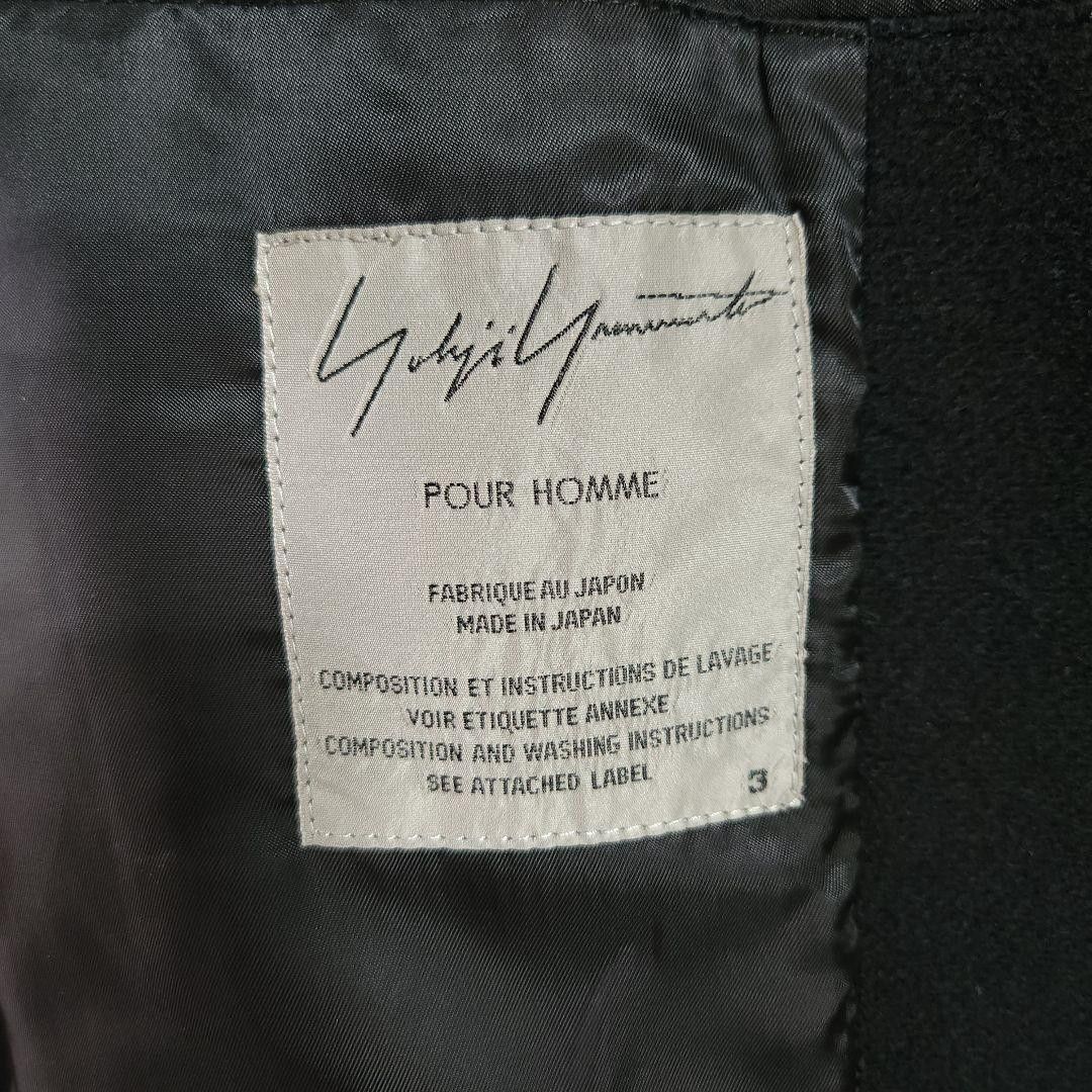 Yohji Yamamoto POUR HOMME 16aw leather melton jacket HR-J06-102 Size US L / EU 52-54 / 3 - 5 Thumbnail
