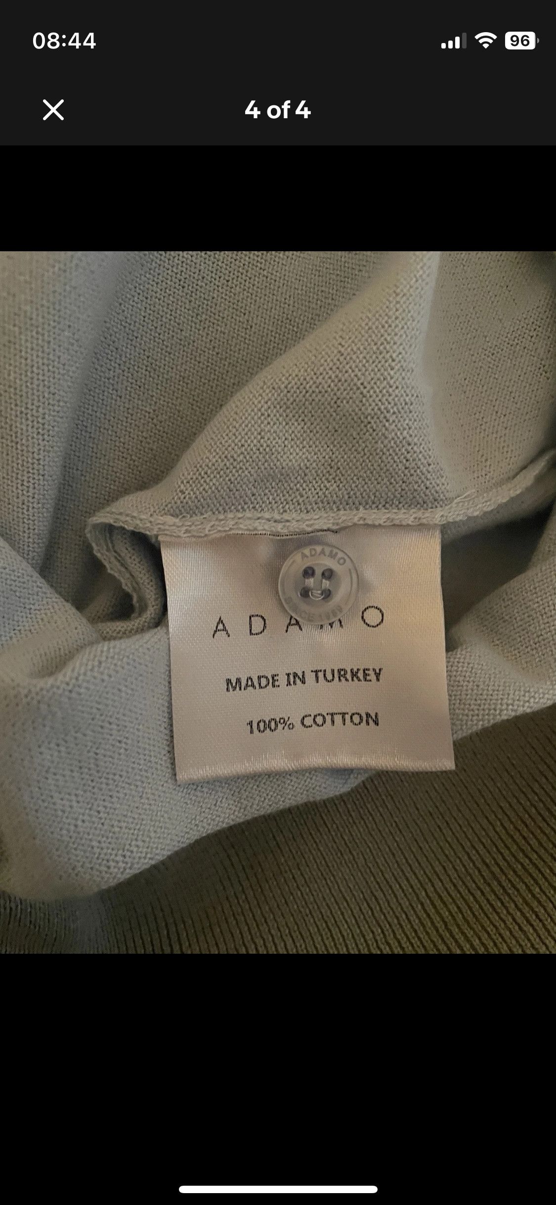 Other Adamo contrast knit polo Size US M / EU 48-50 / 2 - 3 Thumbnail