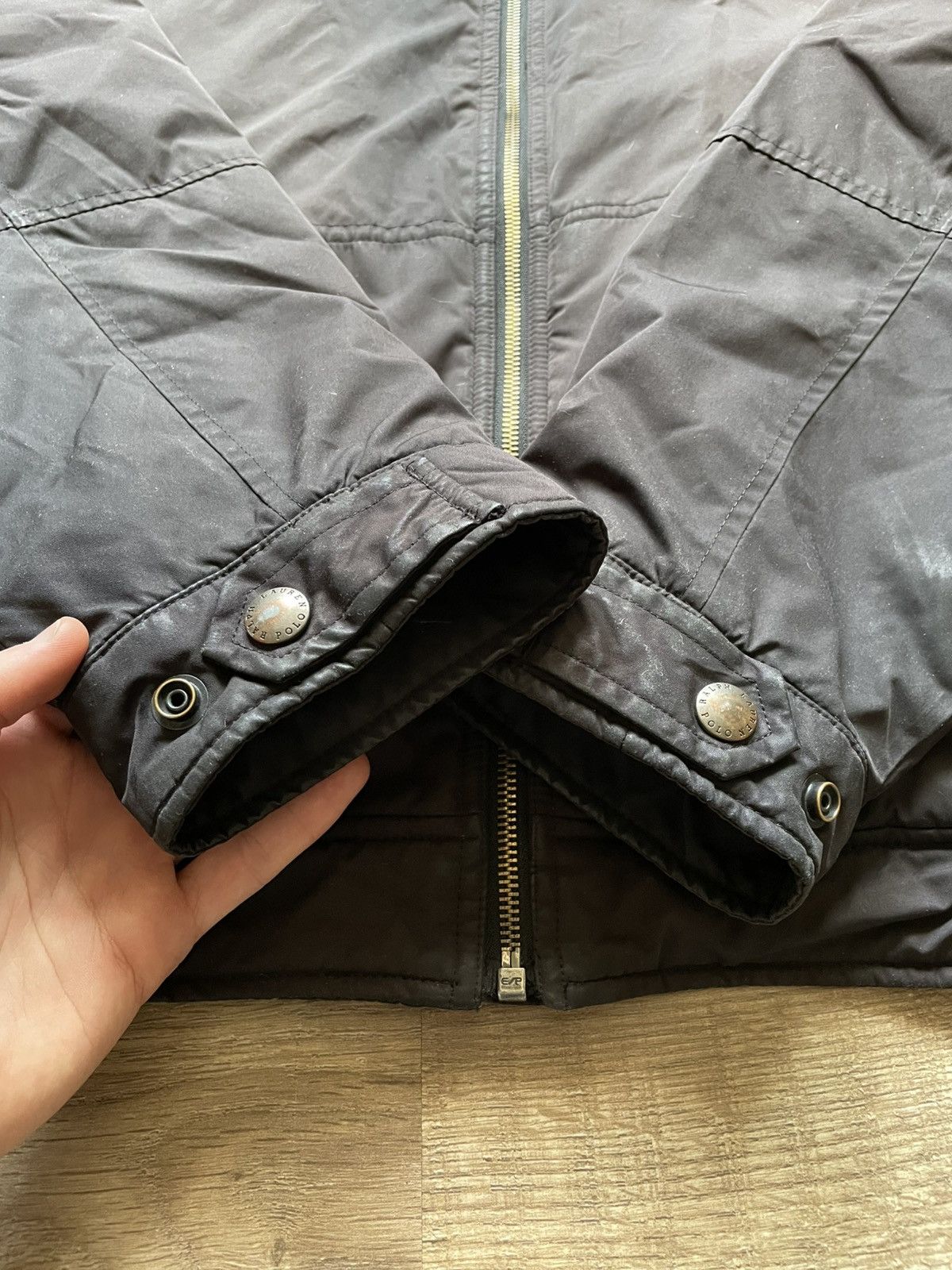 Polo Ralph Lauren Vintage Polo Ralph Lauren Full Zip Hidden Hood Jacket Size US XXL / EU 58 / 5 - 14 Thumbnail