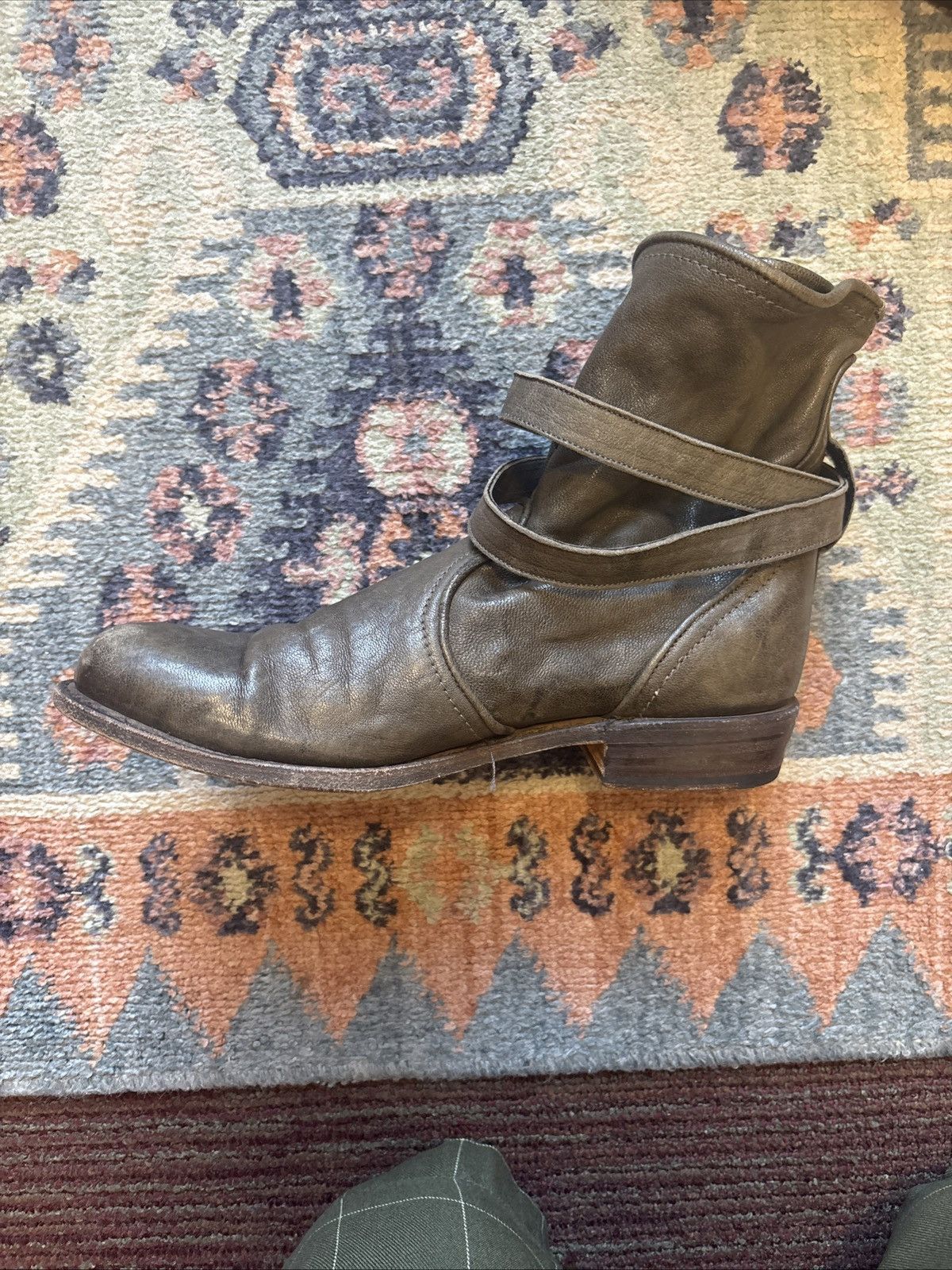 Frye Frye Rare Strap Boots Size US 8 / IT 38 - 2 Thumbnail