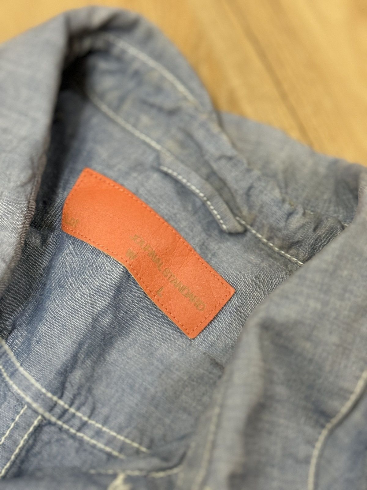 Journal Standard JOURNAL STANDARD CHAMBRAY JACKET Size US L / EU 52-54 / 3 - 2 Thumbnail