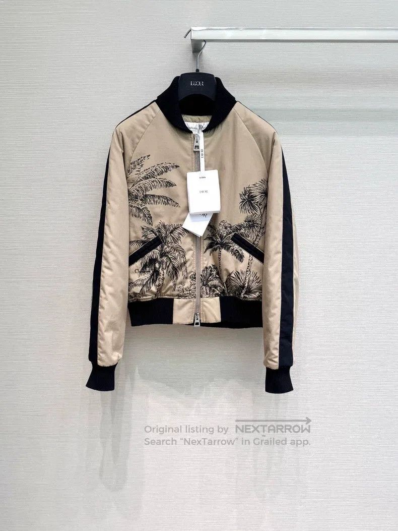 Dior Dior Jungle print khaki jacket Size XS / US 0-2 / IT 36-38 - 1 Thumbnail
