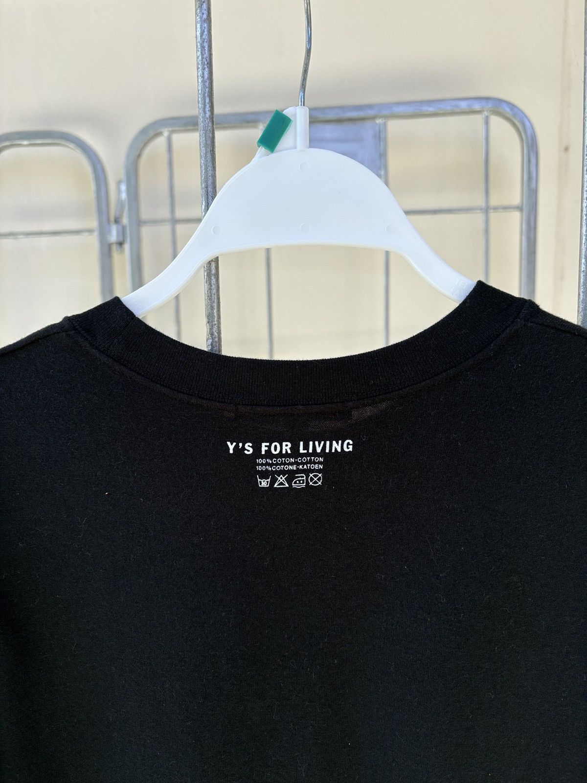 Y's Y's for living Yohji Yamamoto black T-shirt Size US M / EU 48-50 / 2 - 7 Thumbnail