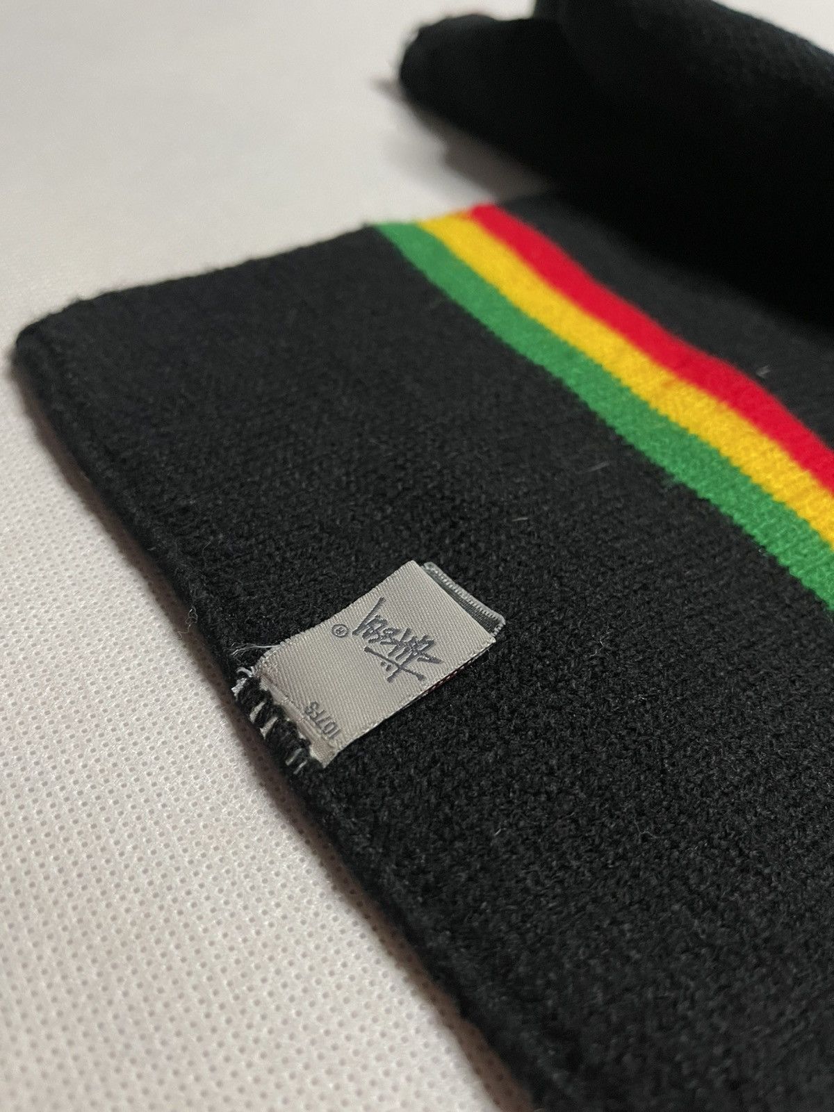 Stussy ‼️Vintage 90s Stussy Rasta Zip Hoodie + Stussy Rasta Scarf ‼️ Size US L / EU 52-54 / 3 - 24 Thumbnail