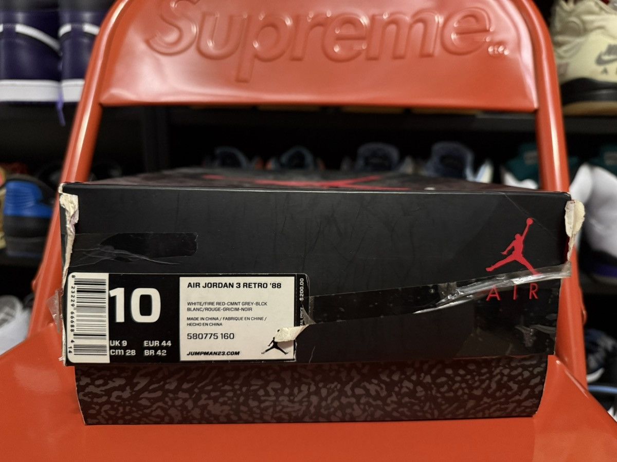 Jordan Brand Air Jordan 3 Retro ‘88’ 2013 Size US 10 / EU 43 - 7 Thumbnail