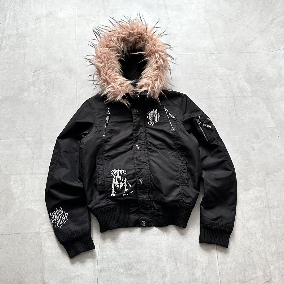 Hysteric Glamour × Undercover Punk Crop Bomber Jacket Fur LGB If Six Was Nine Vibe Size M / US 6-8 / IT 42-44 - 1 Thumbnail