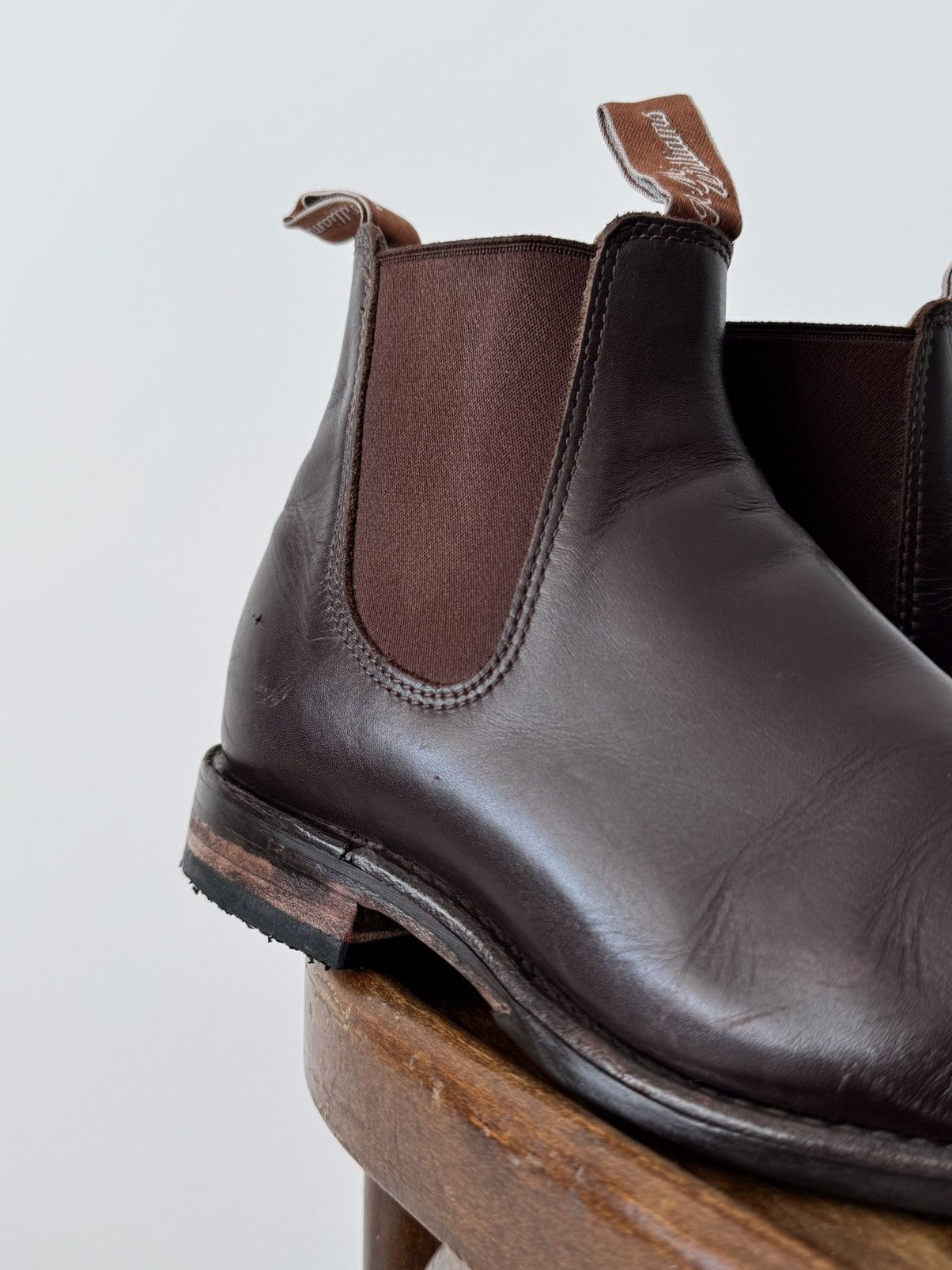 R.M. Williams R.M. Williams Comfort Craftsman Brown Chelsea Boots Size US 6.5 / EU 39-40 - 2 Thumbnail