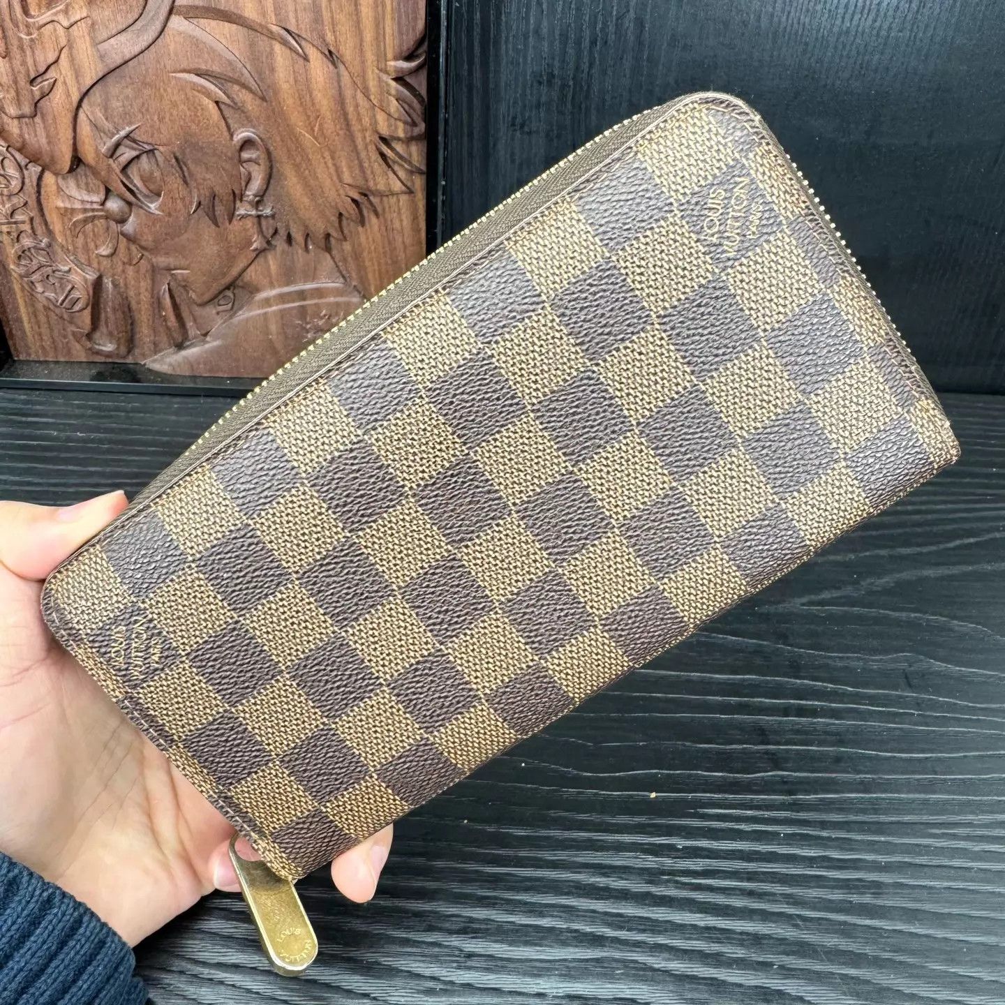 Louis Vuitton LV Brown Checkerboard Wallet Like New Size ONE SIZE - 2 Thumbnail