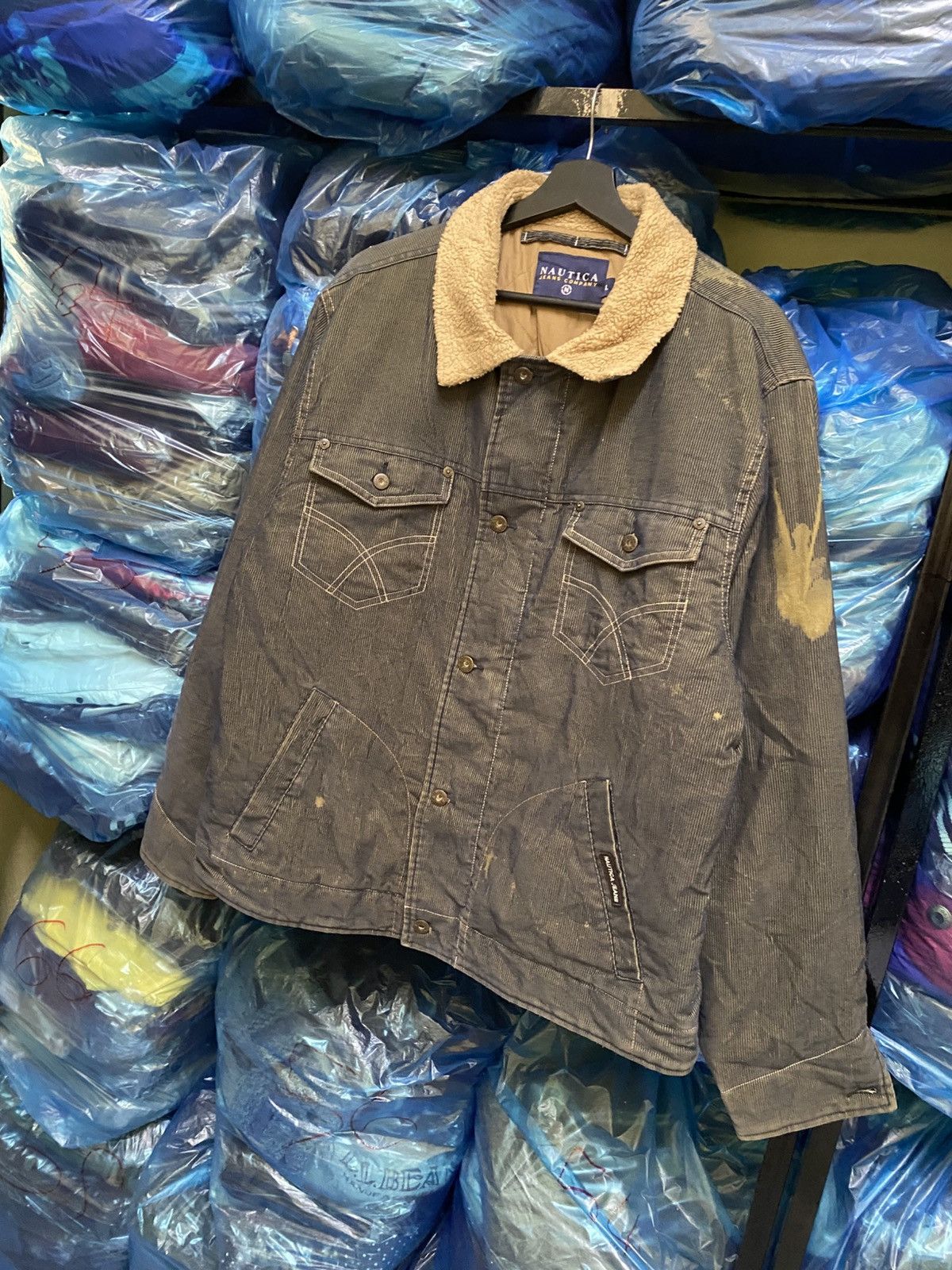 Nautica VINTAGE Y2K NAUTICA CORDUROY JACKET Size US L / EU 52-54 / 3 - 2 Thumbnail