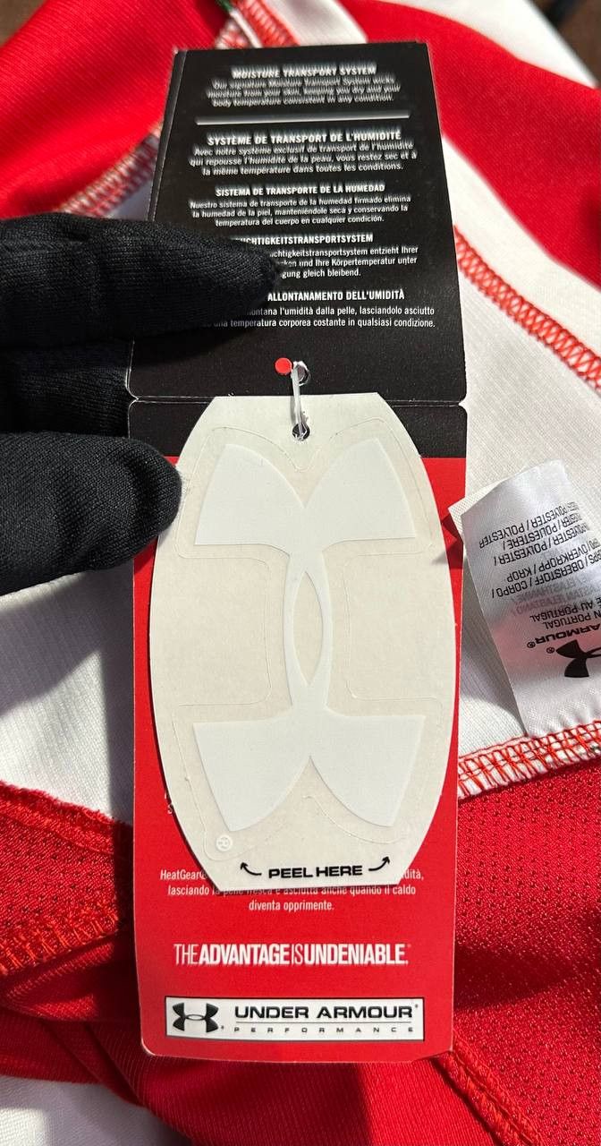 Under Armour WRU Wales Rugby Union Brains SA Calon Under Armour Jersey Size US XL / EU 56 / 4 - 10 Thumbnail