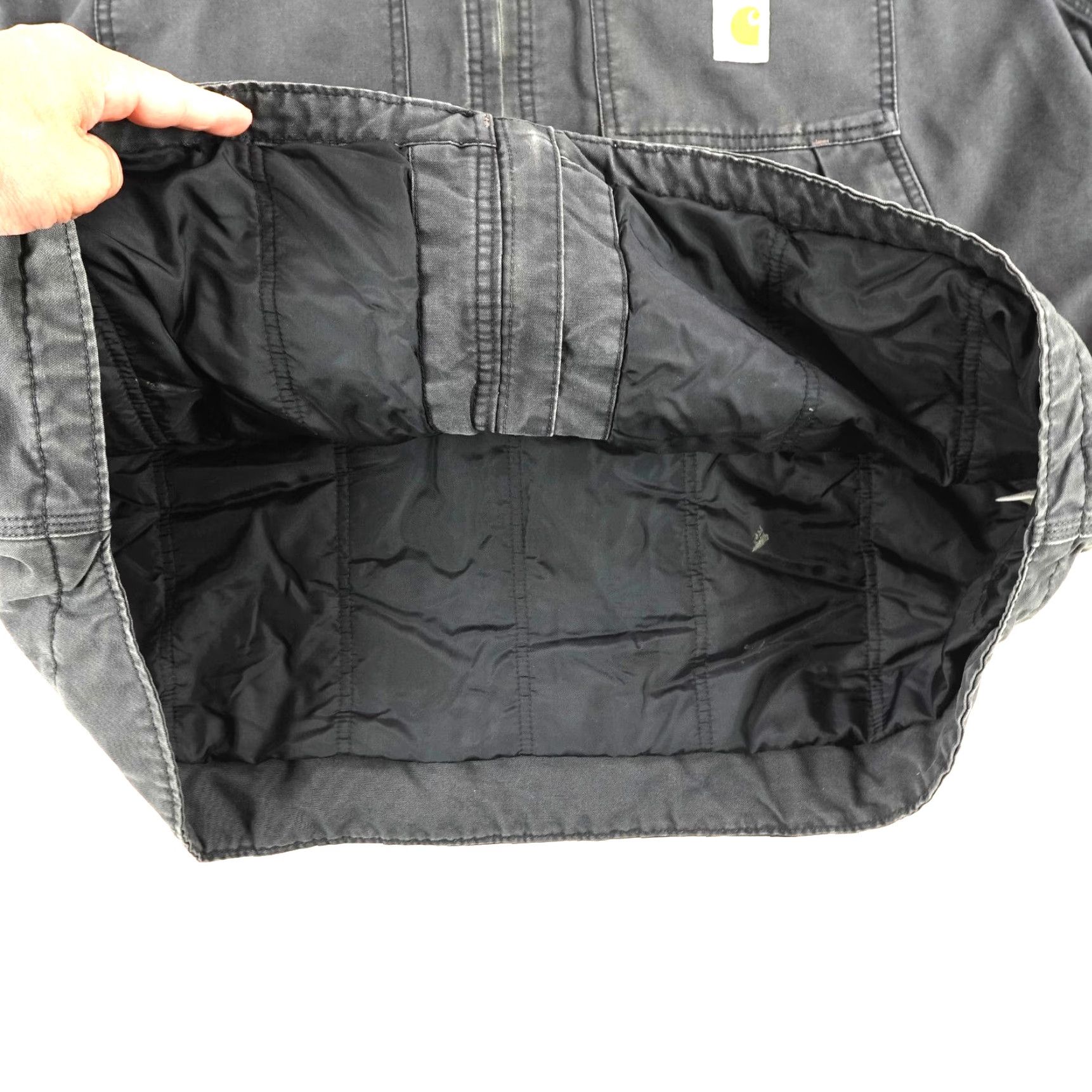 Carhartt VINTAGE Carhartt Canvas Jacket Mens XXL Casual Workwear 2XL Black Outdoor Mid-Length Size US XXL / EU 58 / 5 - 6 Thumbnail