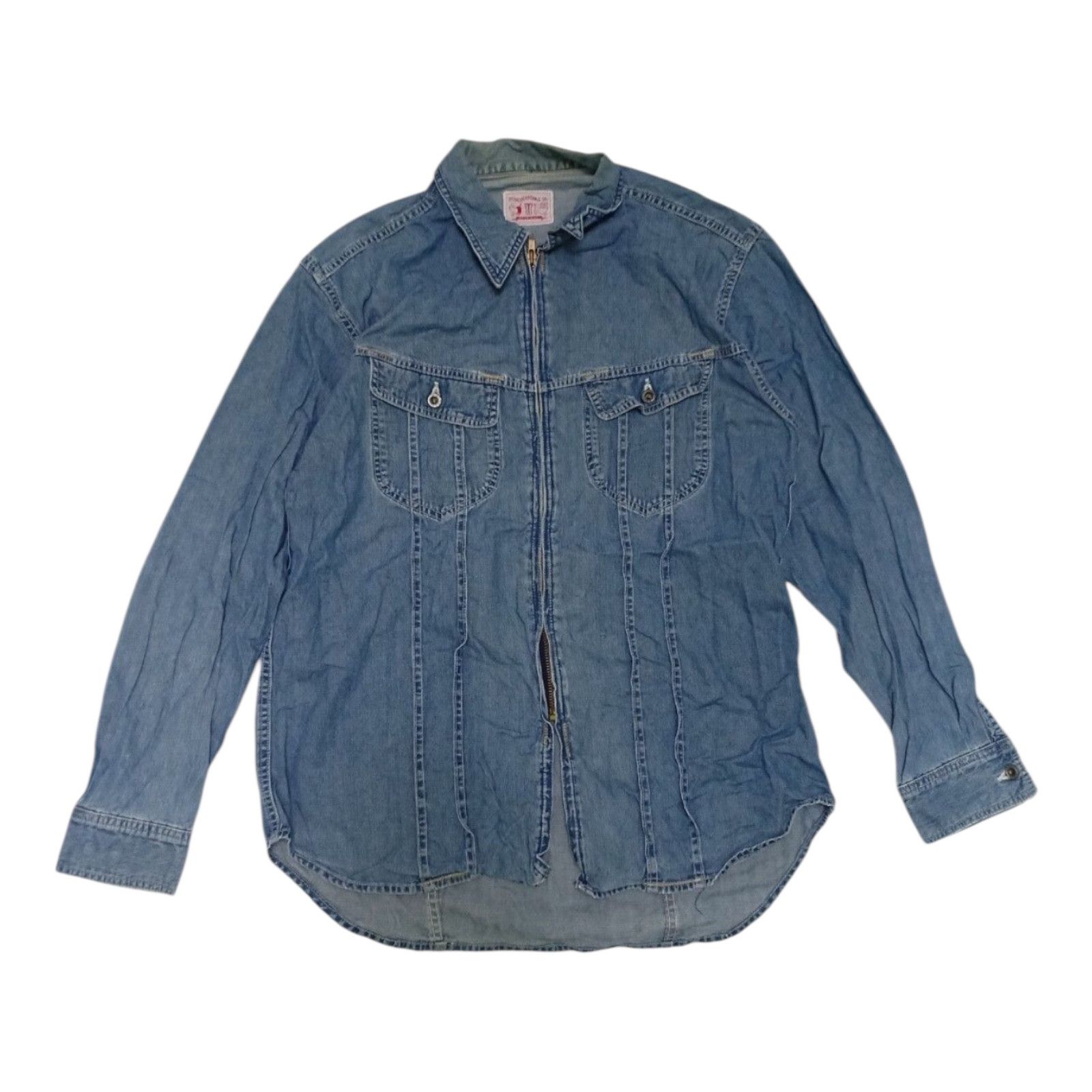 Studio D'Artisan Vintage Studio D’Artisan Zip Up Denim Size US S / EU 44-46 / 1 - 1 Thumbnail