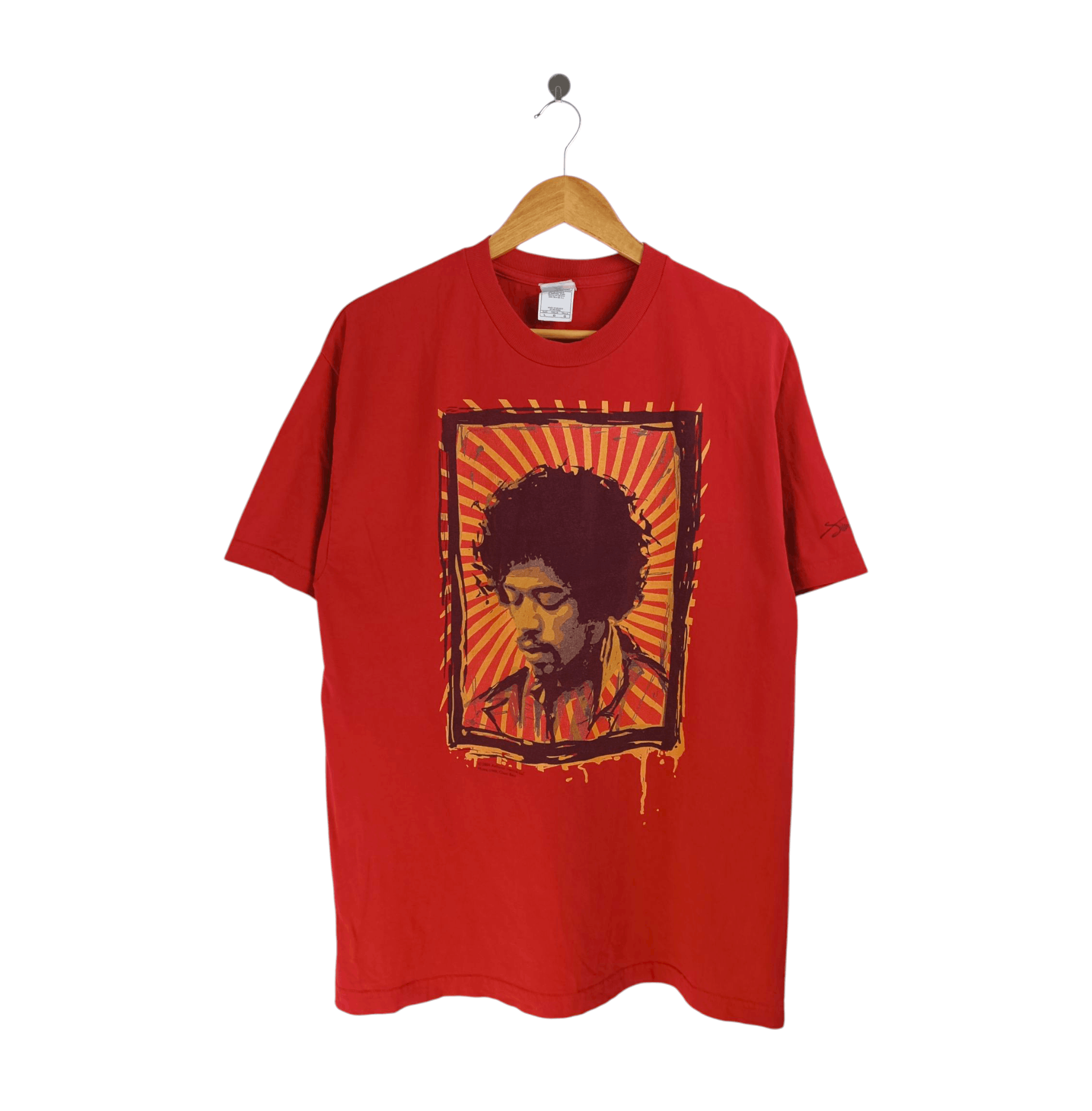 Band Tees VINTAGE 2004 JIMI HENDRIX Y2K TEE joplin clapton morrison Size US L / EU 52-54 / 3 - 1 Thumbnail