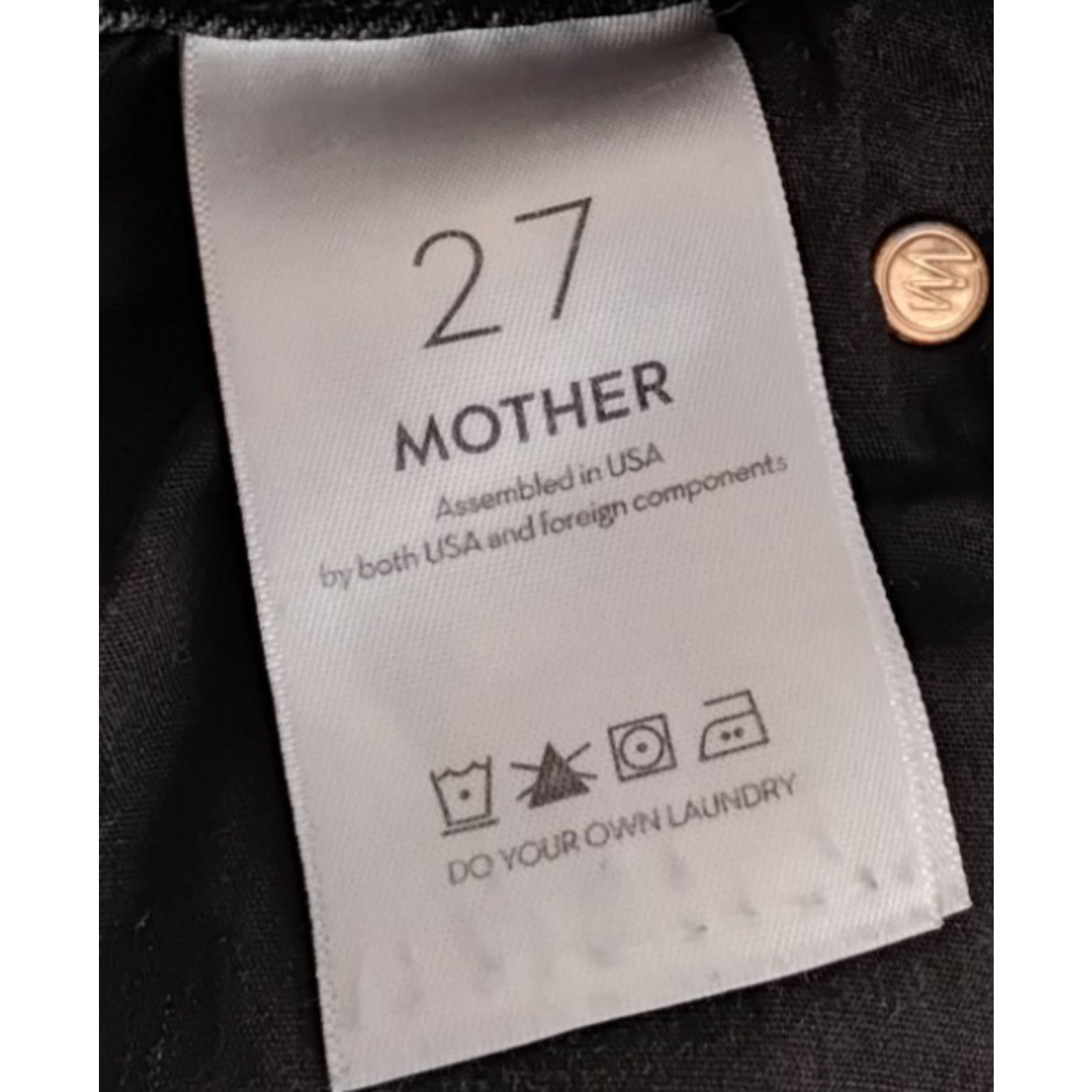 MOTHER Mother High Waisted Rascal Jean W's 27 Roadtrip Renegade Size 27" / US 4 / IT 40 - 8 Thumbnail