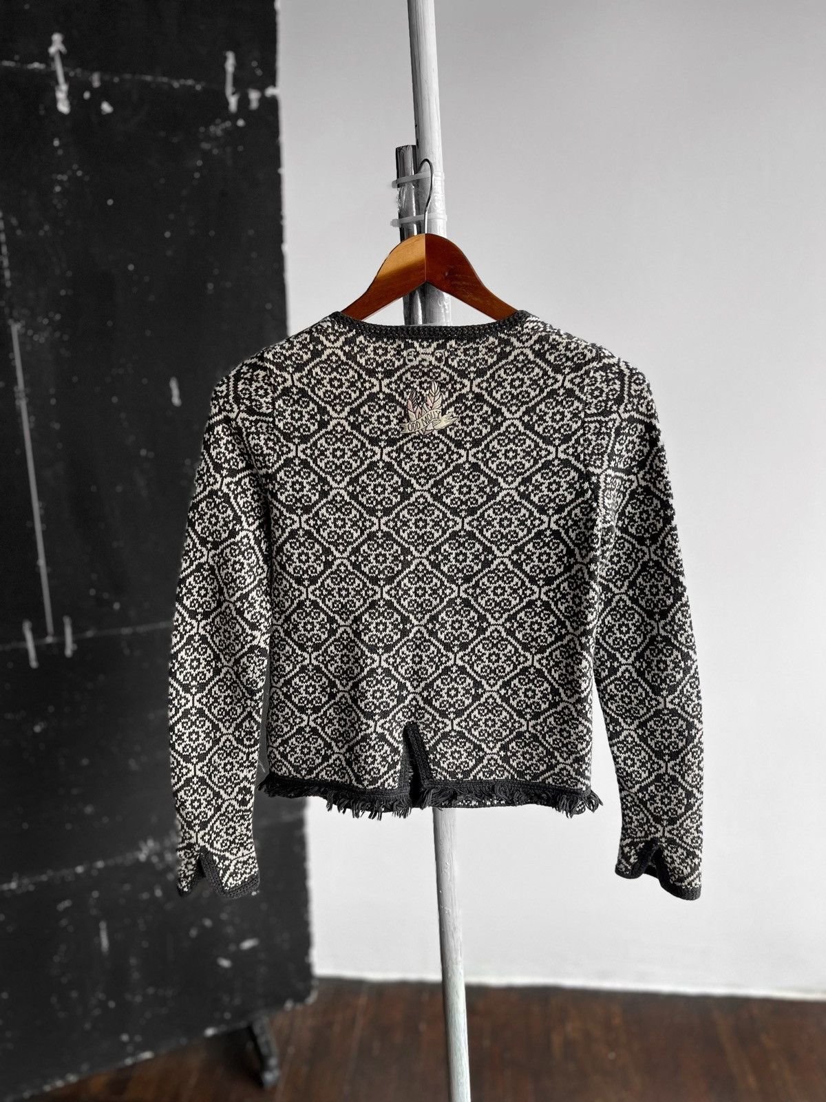 Odd Molly Odd Molly 650 Womens Cotton Knitted Zip Cardigan Sweater Size XS / US 0-2 / IT 36-38 - 3 Thumbnail