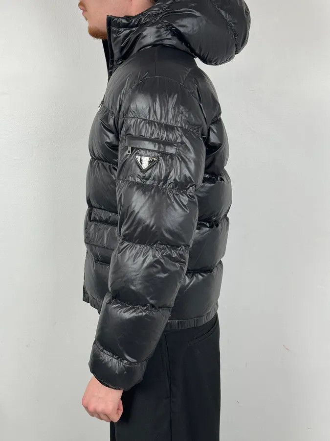 Prada FW2010 Prada Black Nylon Quilted Puffer Jacket Size US M / EU 48-50 / 2 - 3 Thumbnail
