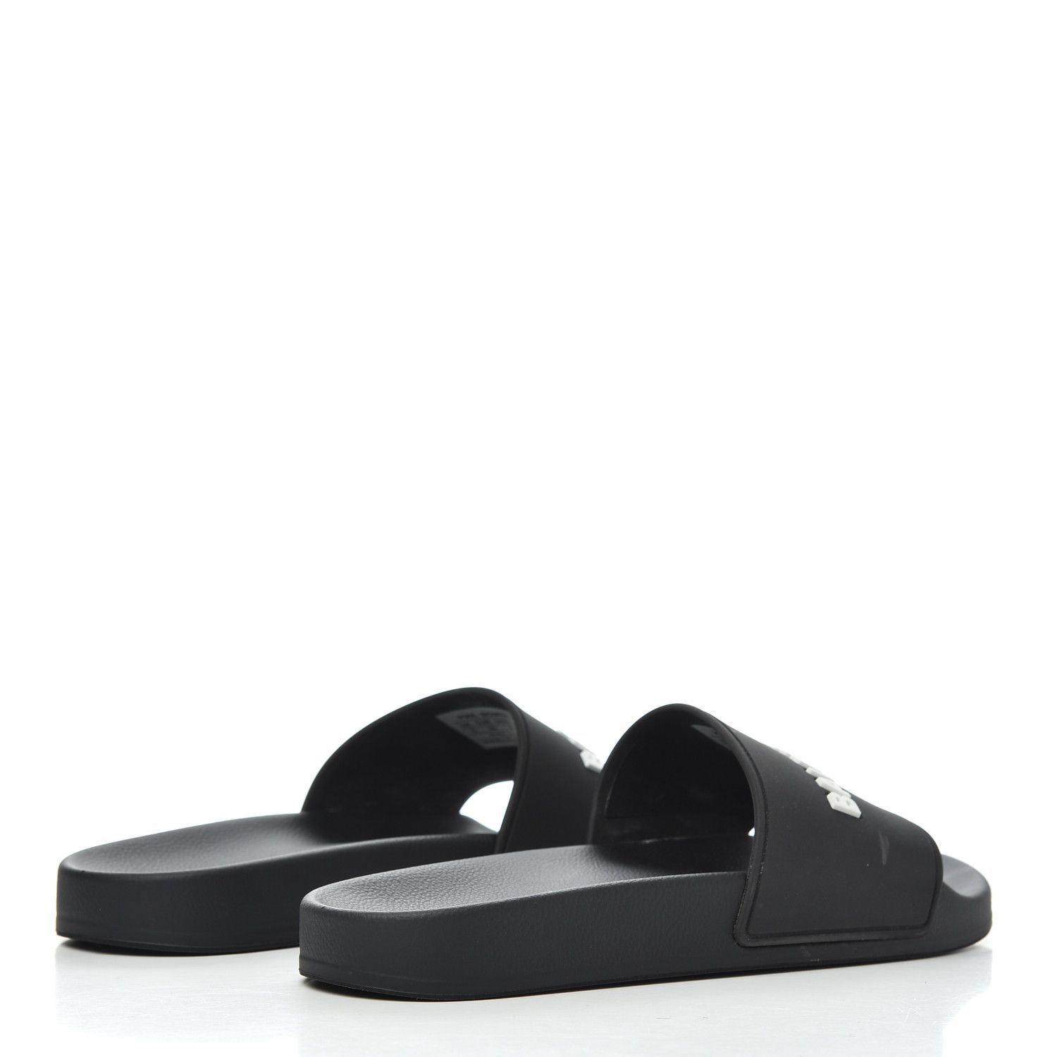 Balenciaga o1la1rc1a0724 Pool Slide Sandal in Black Size US 8 / IT 38 - 4 Thumbnail