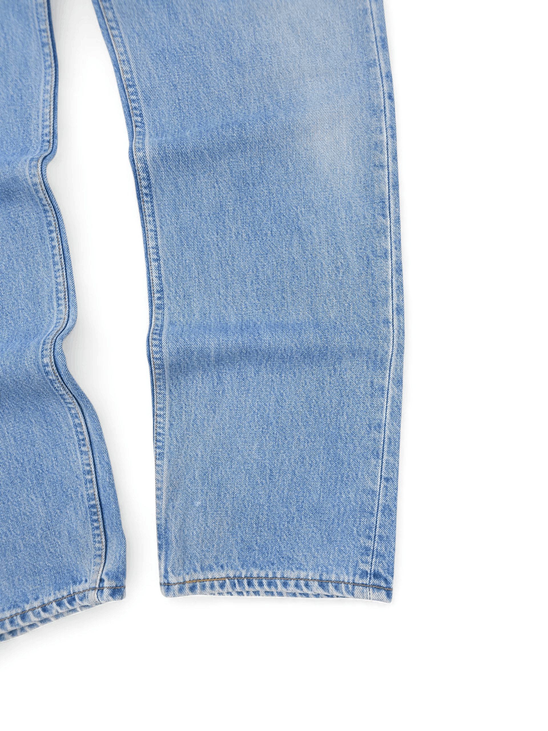 Levi's 💎 34/32 90's Levi's 501 Straight Regular Washed Jeans Y2K Size US 34 / EU 50 - 5 Thumbnail