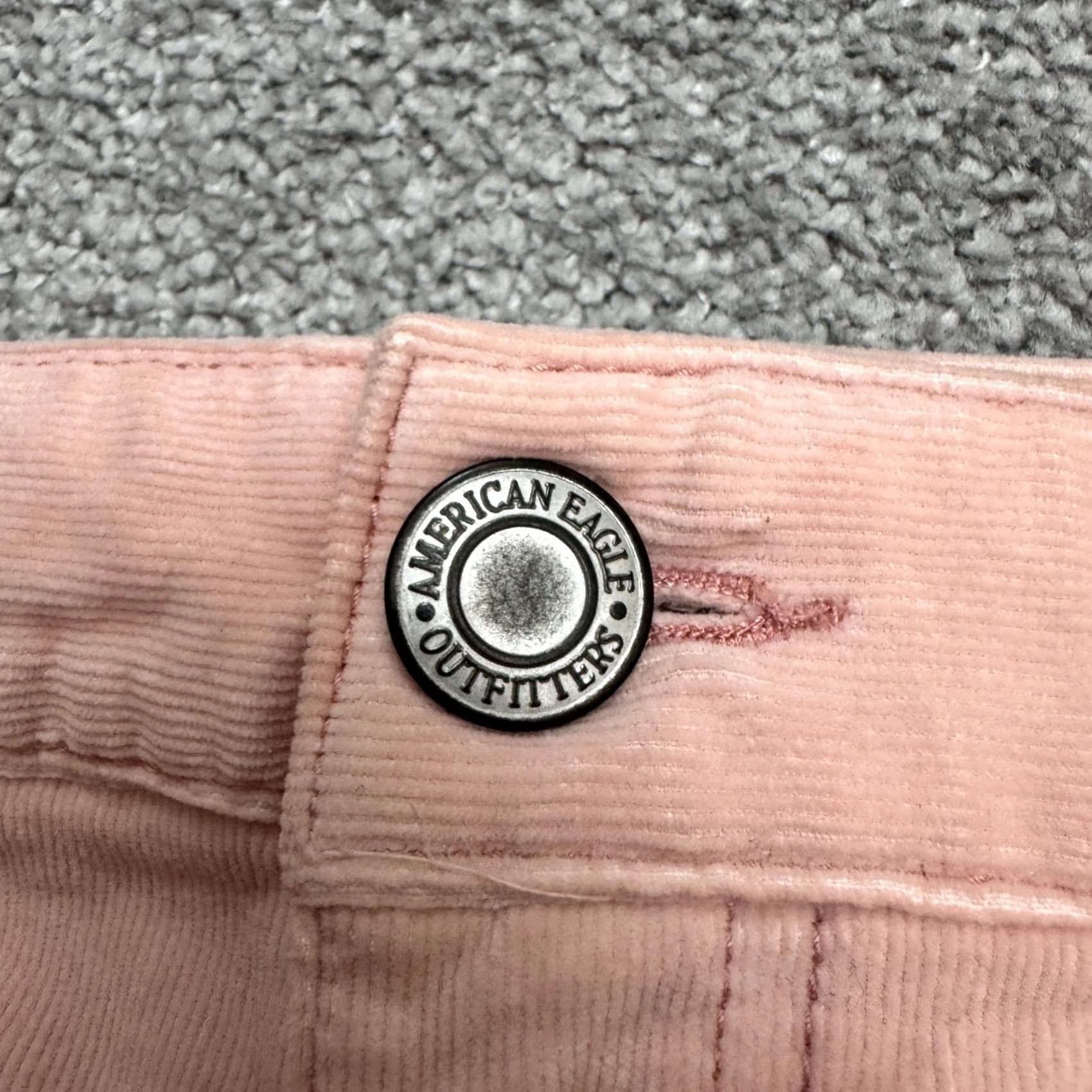 American Eagle Outfitters American Eagle Outfitters Corduroy Jegging Slim Fit Pants 10S Pink Womens Regular 28in Inseam Jumper? Size 32" / US 10 / IT 46 - 5 Thumbnail