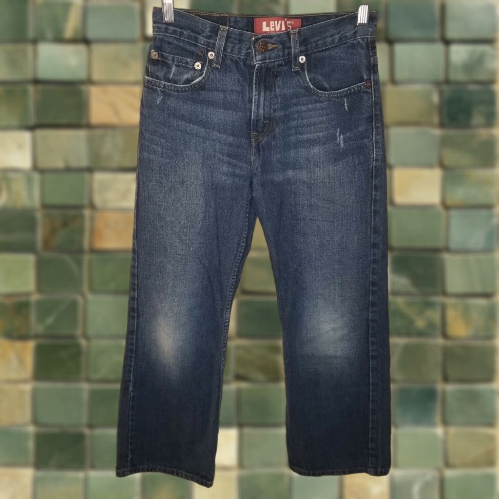 Levi's VINTAGE Levi's 527 Bootcut Jeans Red Tag - Jeans - Men - 27x27 - Blue - 527 Style - 90s/90s Era (Mens) Size US 27 - 1 Thumbnail