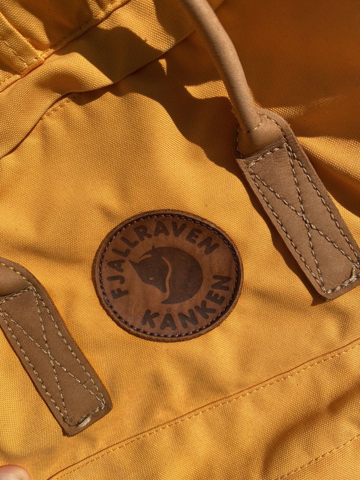 Fjallraven × Vintage Vintage Backpack Fjallraven Kanken No.2 Laptop 15 Acorn Size ONE SIZE - 4 Thumbnail
