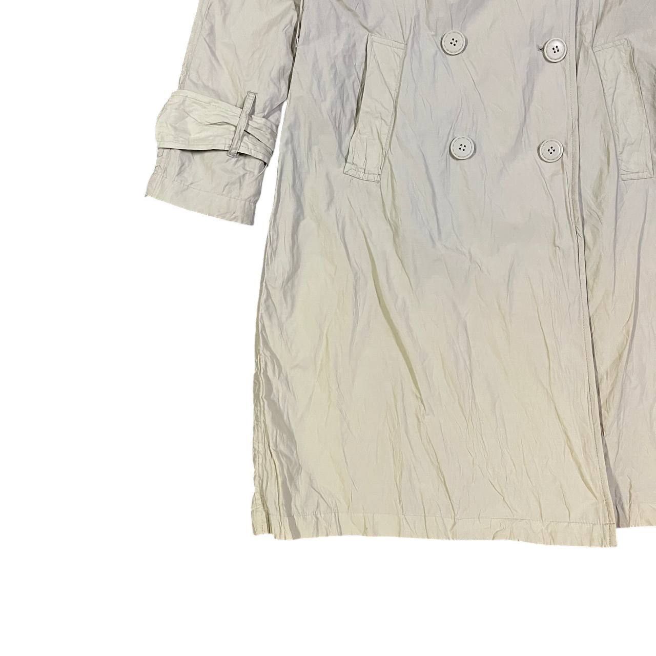 Armani Vintage AJ Armani Jeans Trench Coat Double Breasted Size M / US 6-8 / IT 42-44 - 3 Thumbnail