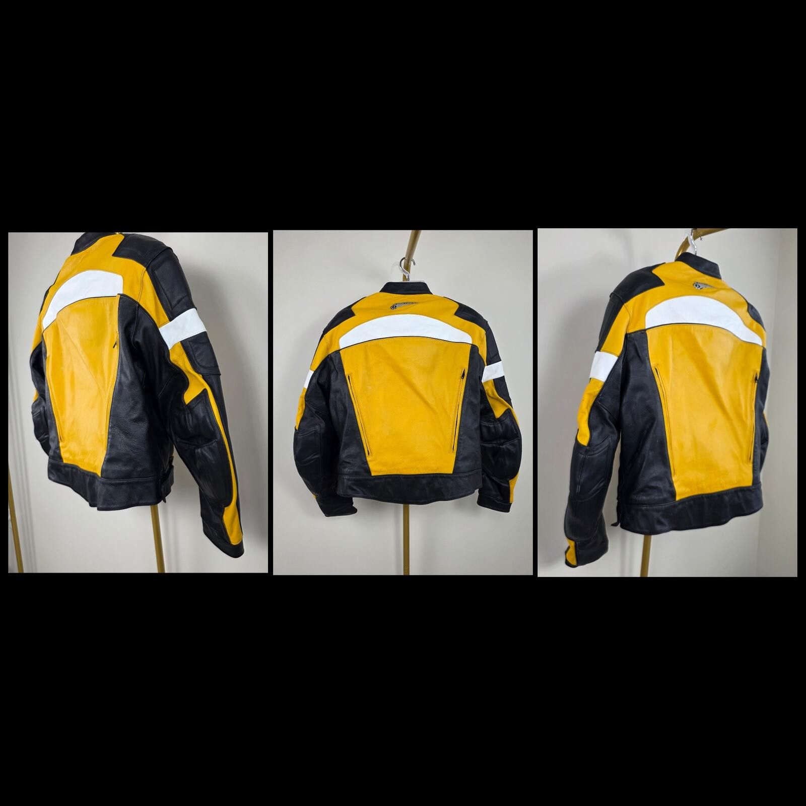 FirstGear Bikercore First Gear Leather High-Performance Jacket sz 50 Size US M / EU 48-50 / 2 - 5 Thumbnail