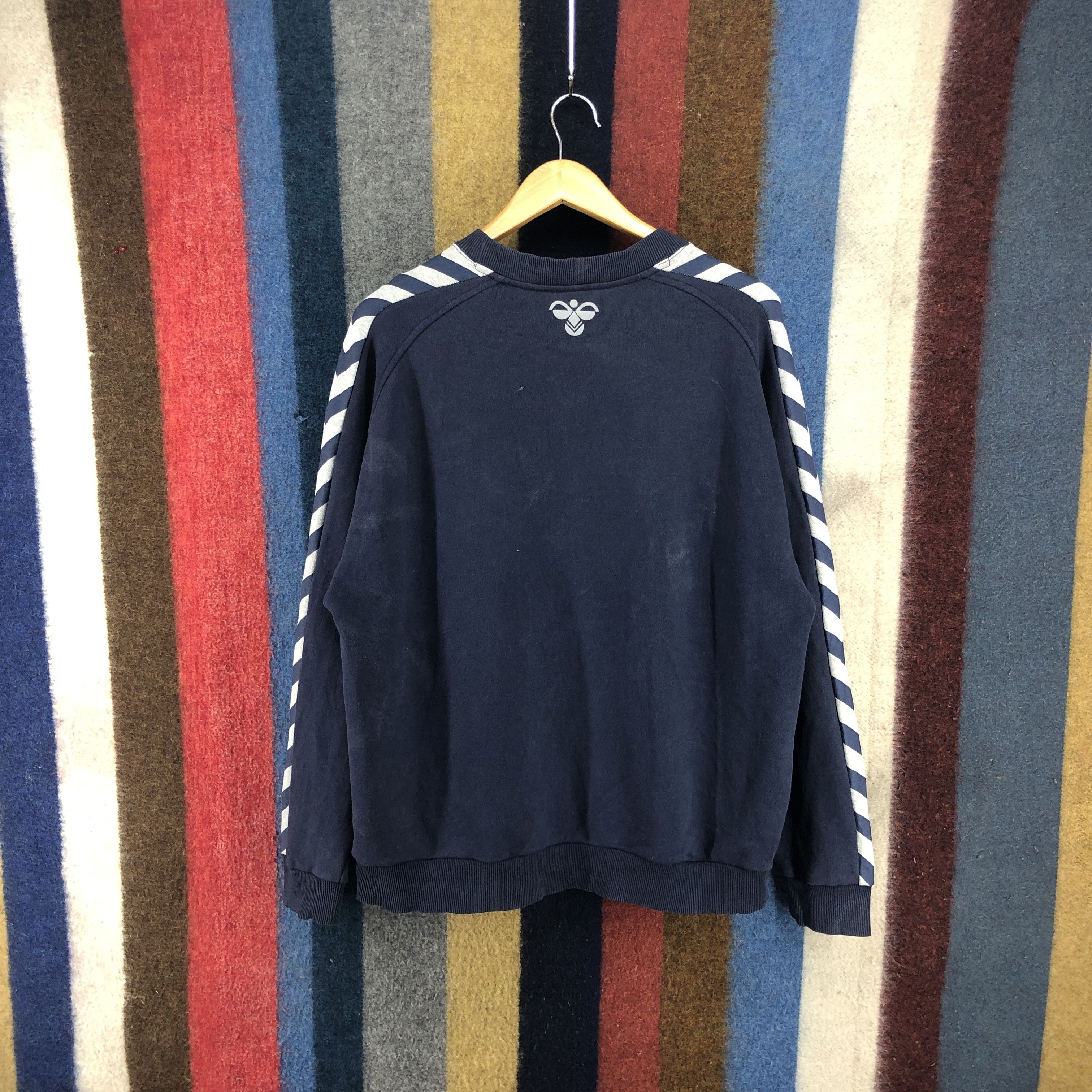 Hummel HUMMEL Side Tape Sweatshirt #0192/B Size US L / EU 52-54 / 3 - 8 Thumbnail