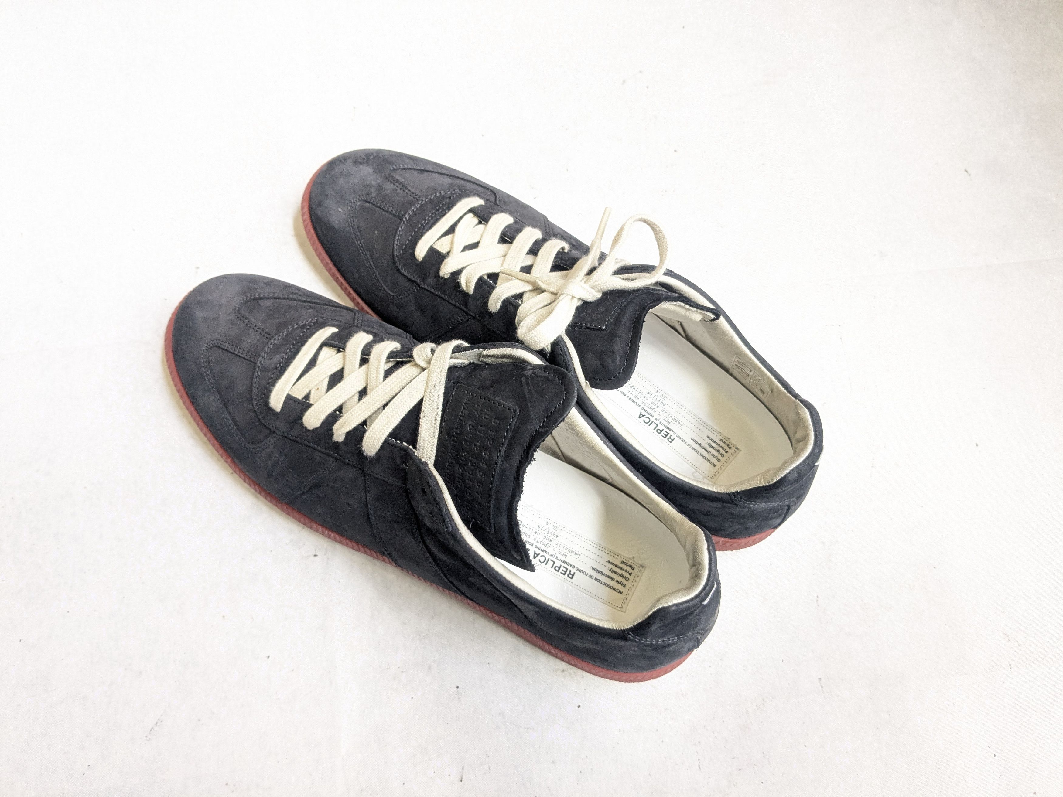Maison Margiela Maison Margiela Replica GAT Black Red 13 46 Low Tops Size US 13 / EU 46 - 14 Thumbnail