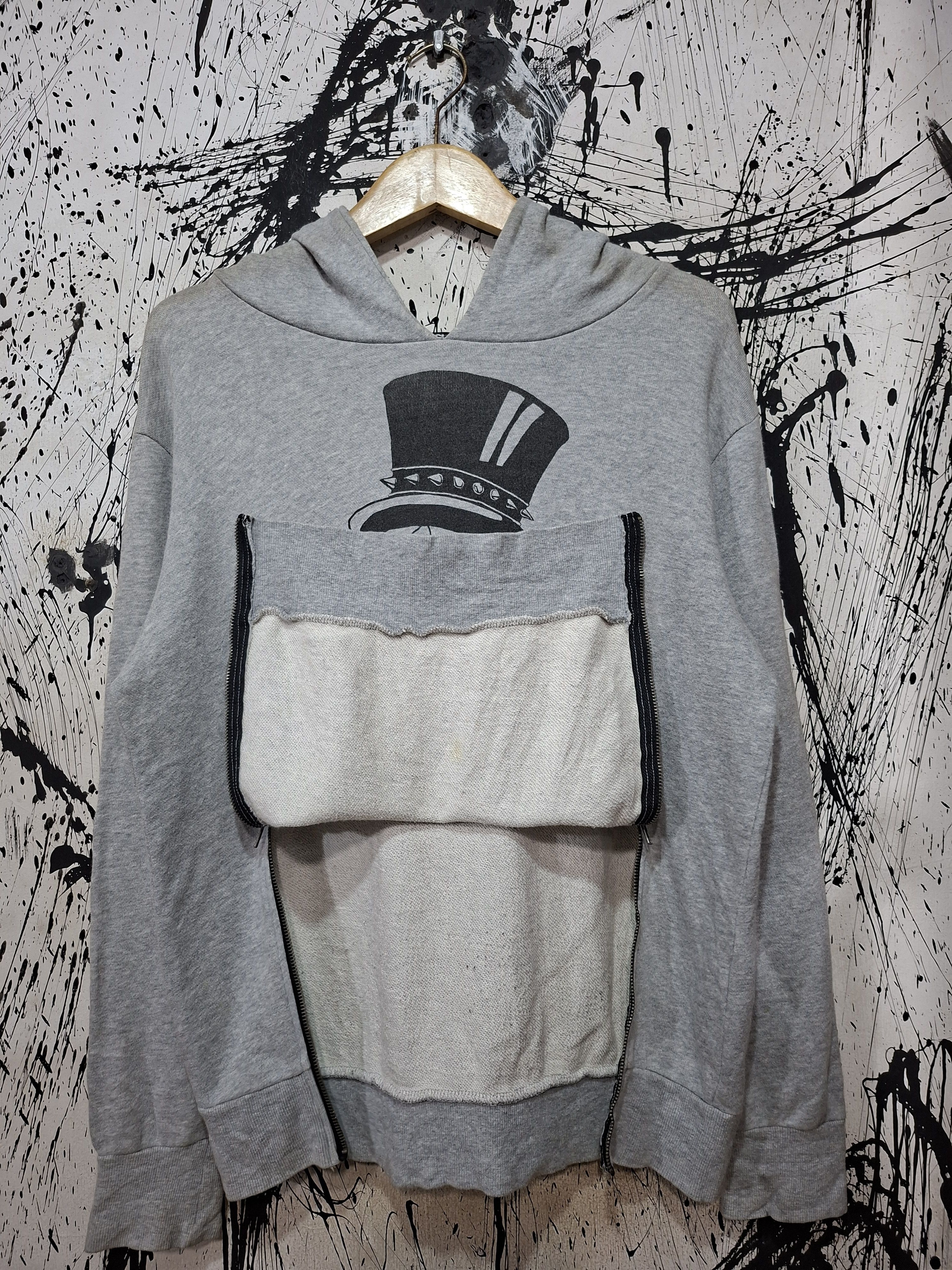 Japanese Brand GLAD NEWS SKULL HEAD SEDITIONARIES HOODIE Size US L / EU 52-54 / 3 - 4 Thumbnail