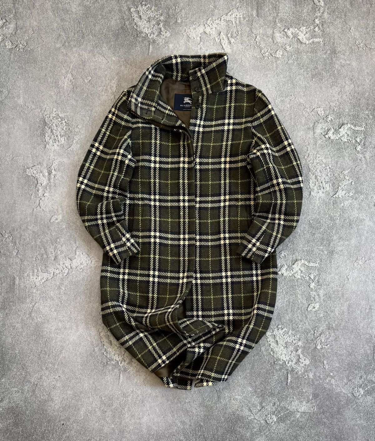 Burberry × Burberry Prorsum Burberry London UK8/US6 nova check coat jacket button up Size S / US 4 / IT 40 - 1 Thumbnail