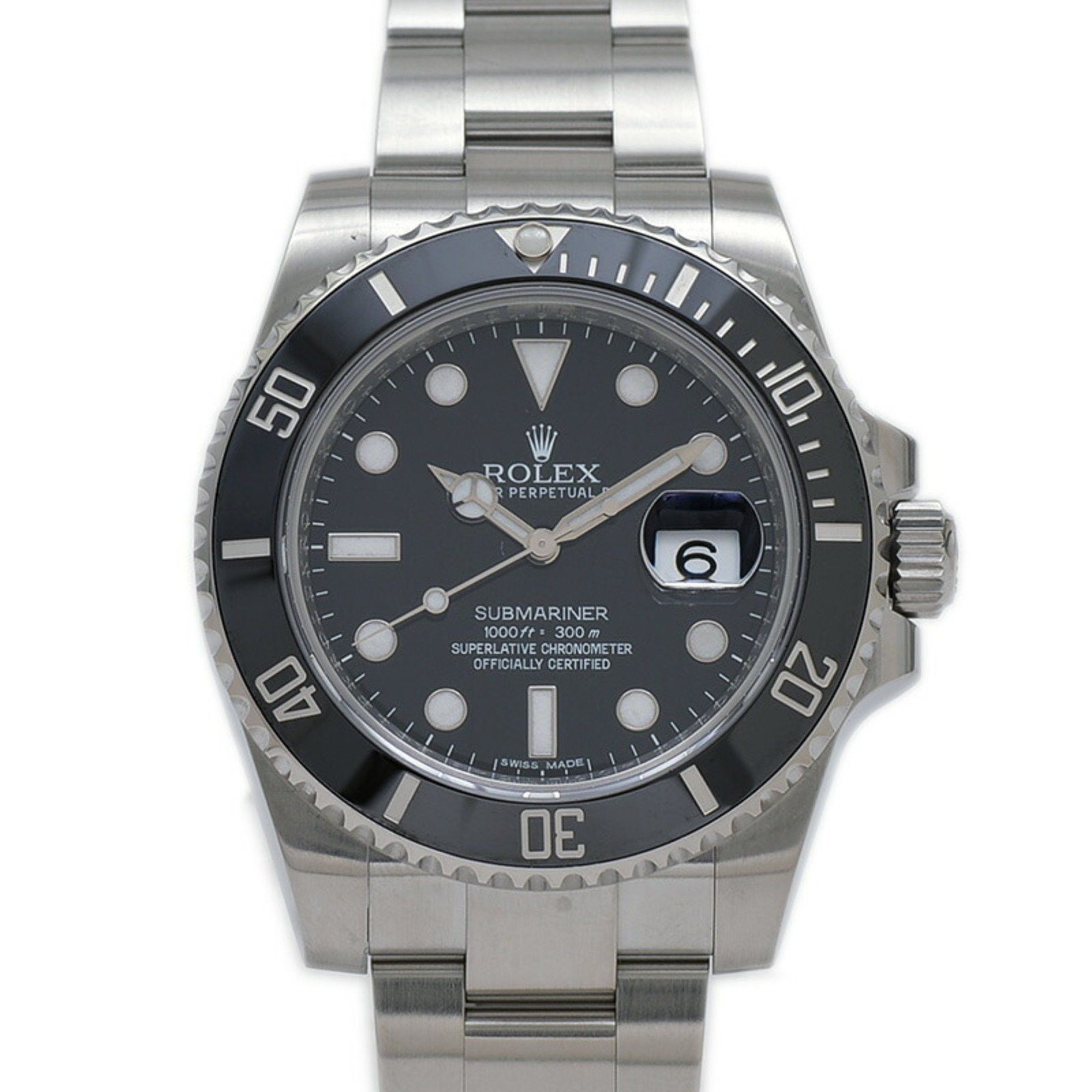 Rolex Submariner Date Watch 116610LN Black Dial Random Serial Number Men's