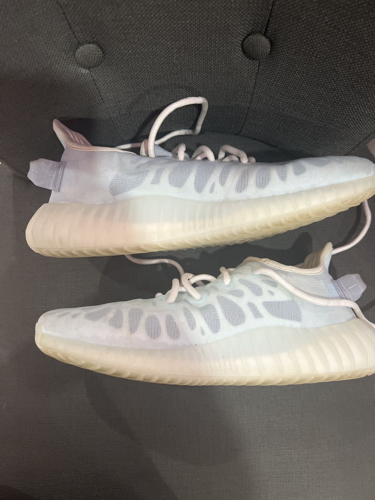 Adidas × Kanye West × Yeezy Yeezy Boost 350 V2 “Mono Ice” Size US 8.5 / IT 38.5 - 7 Thumbnail