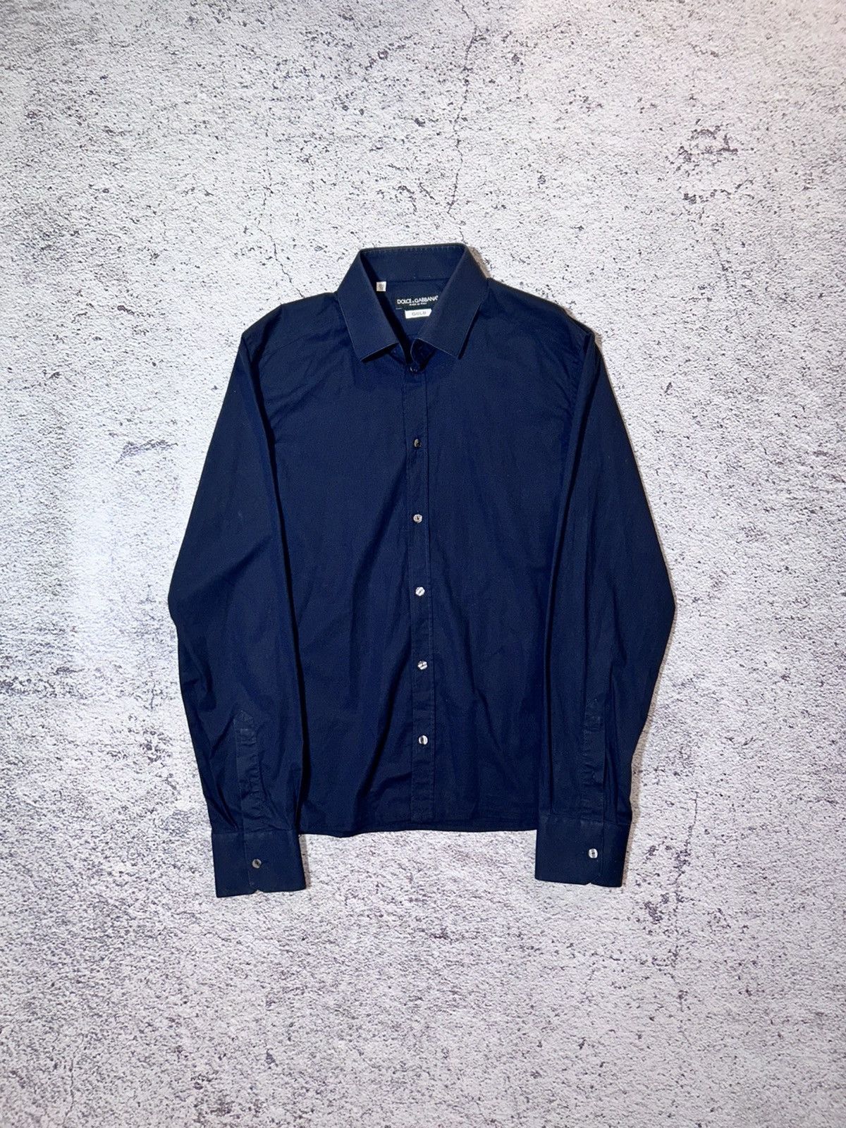 Dolce & Gabbana Dolce & Gabbana VTG Shirt Made in Italy Slim Fit Casual Size US S / EU 44-46 / 1 - 1 Thumbnail